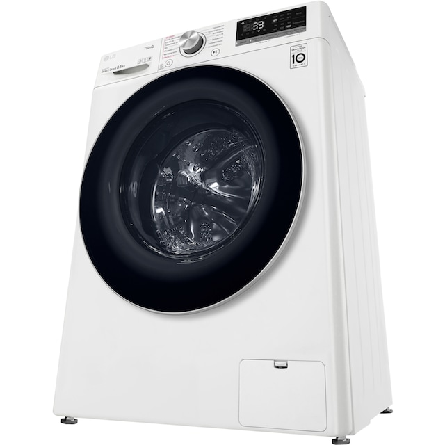 LG Waschmaschine »F2V7SLIM8E«, F2V7SLIM8E, 8,5 kg, 1200 U/min, TurboWash® -  Waschen in nur 39 Minuten auf Raten | BAUR
