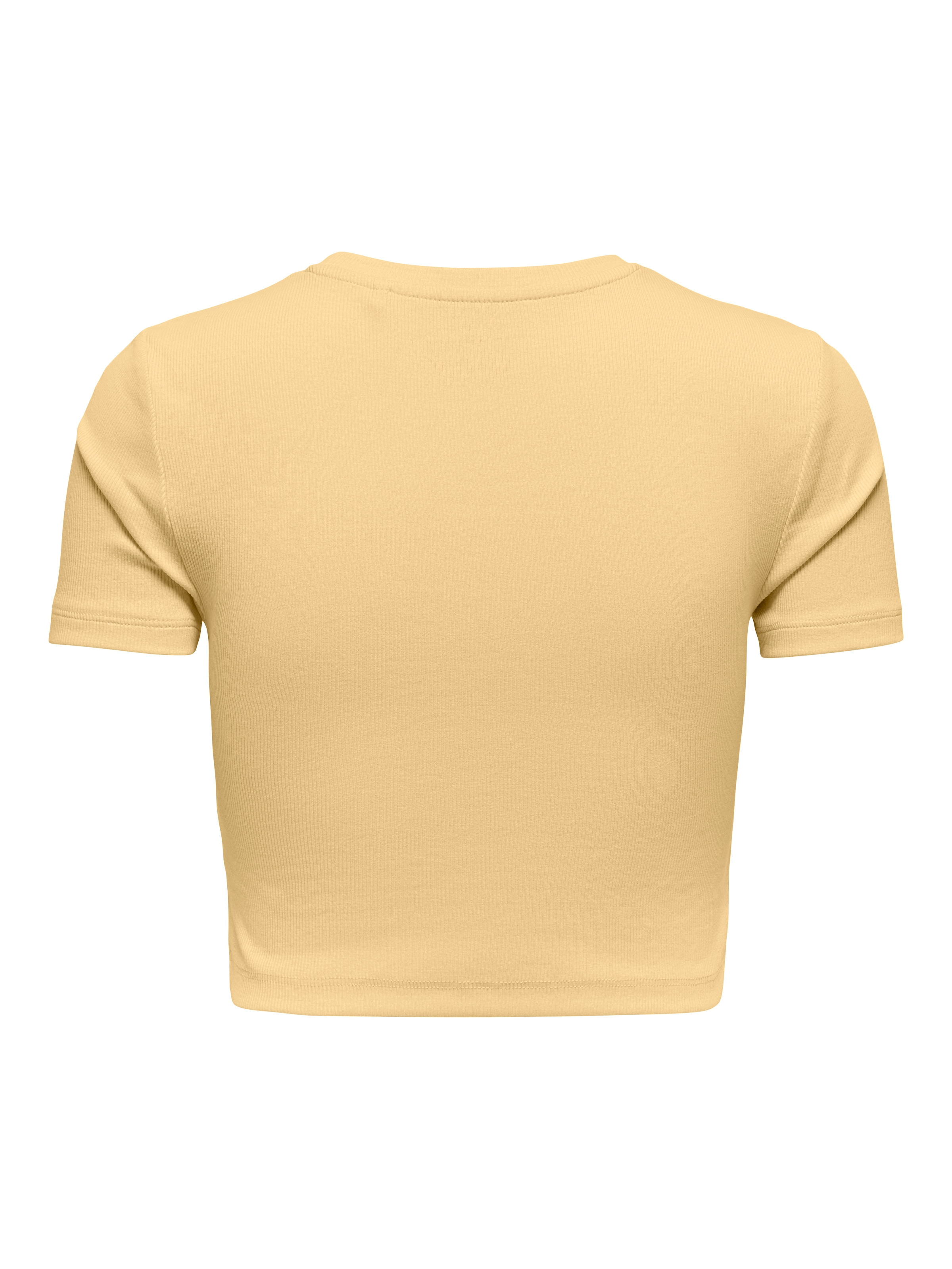 ONLY Kurzarmshirt »ONLBETTY S/S O-NECK SHORT TOP CC JRS« softe Jerseyqualität