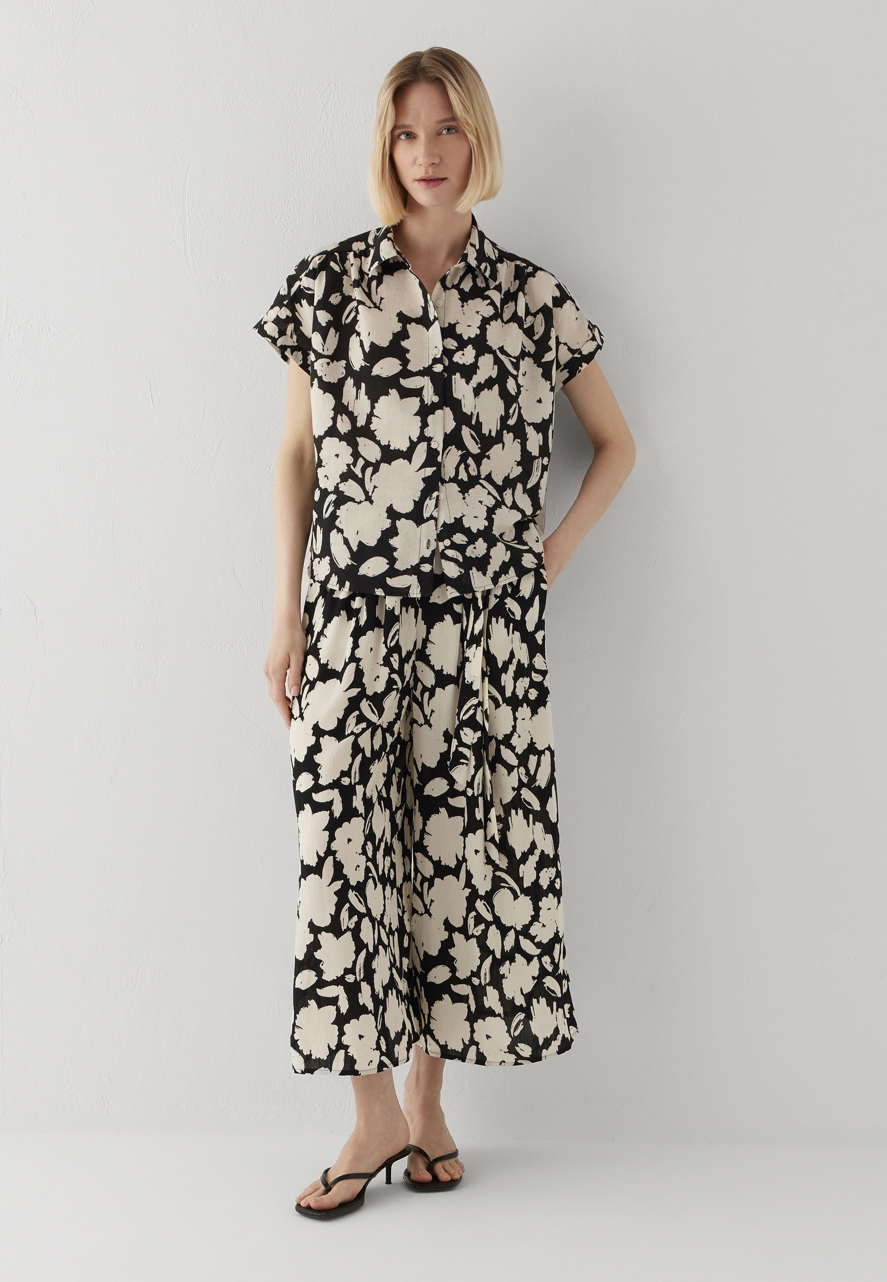 Mavi Stoffhose "WOVEN PANTS" Weite Culotte