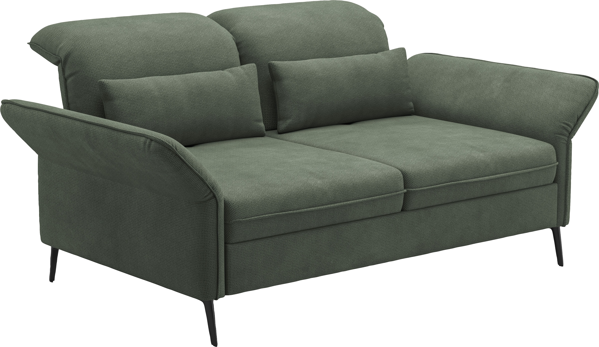 sit&more 2,5-Sitzer »Emely, inkl. Sitztiefenverstellung«, wahlweise mit Bettfunktion, Kopf- & Armteilverstellung