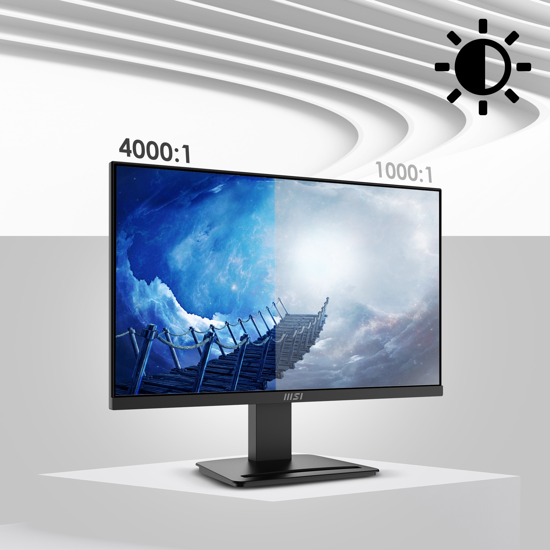 GAMEMAX PC-Komplettsystem »MegaDeal Diamond BK SET2612«, (inkl. Maus & Tastatur), Windows 11 + MSI PRO MP273A Monitor, 69cm (27")