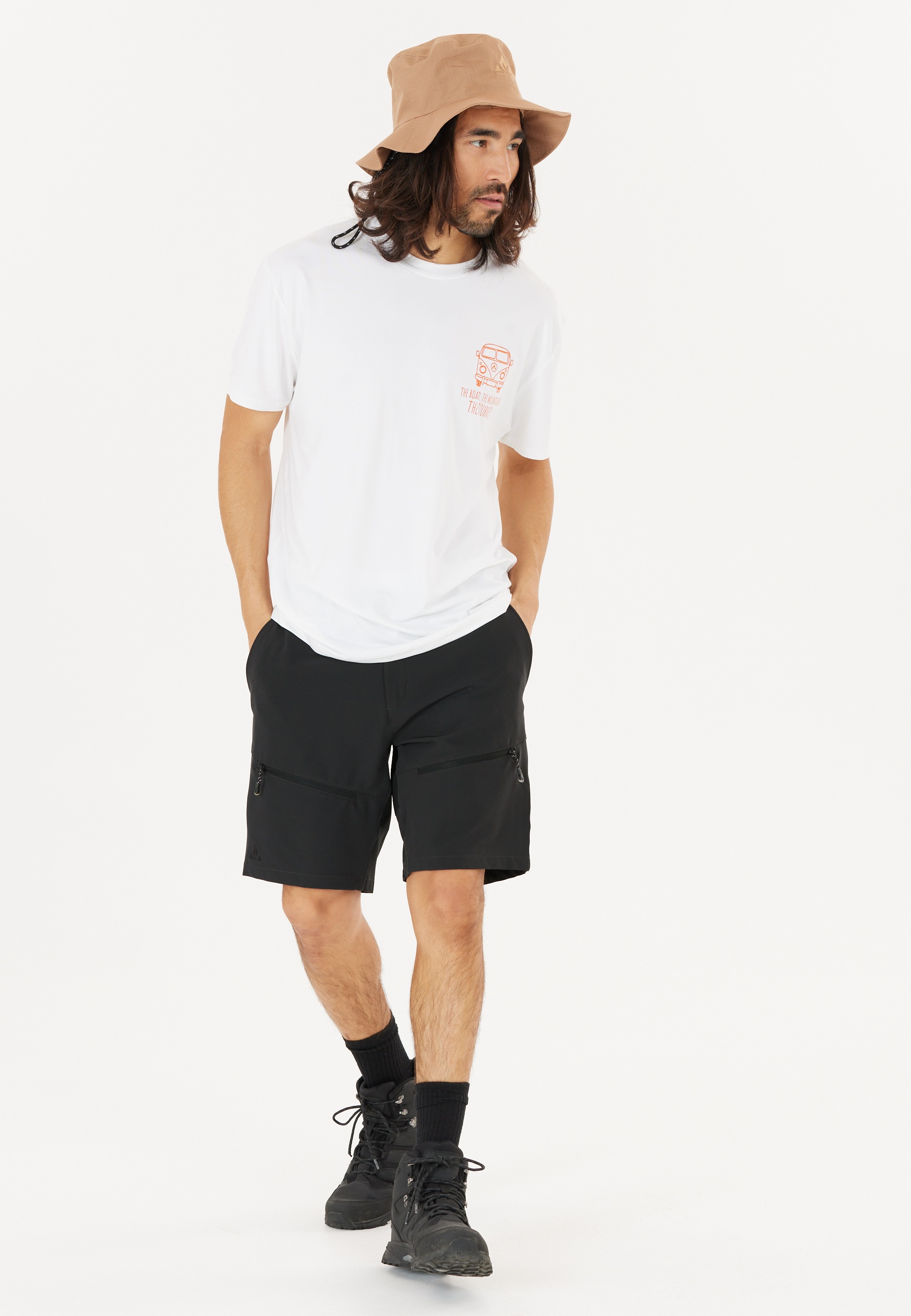 WHISTLER Shorts, mit 4-Wege-Stretch-Material