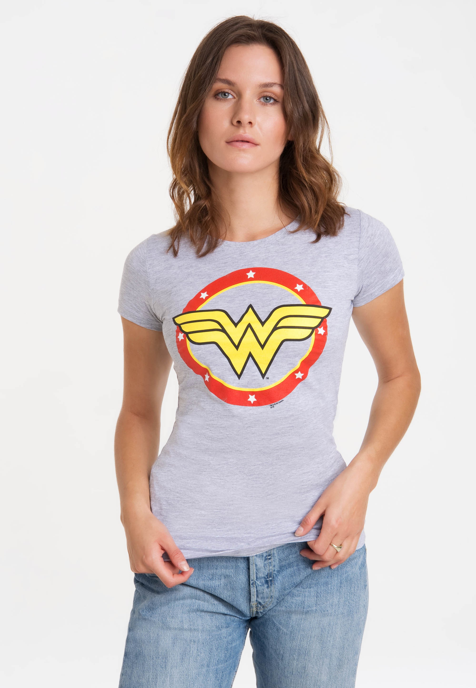 T-Shirt »Wonder Woman Circle Logo«, mit lizenziertem Print