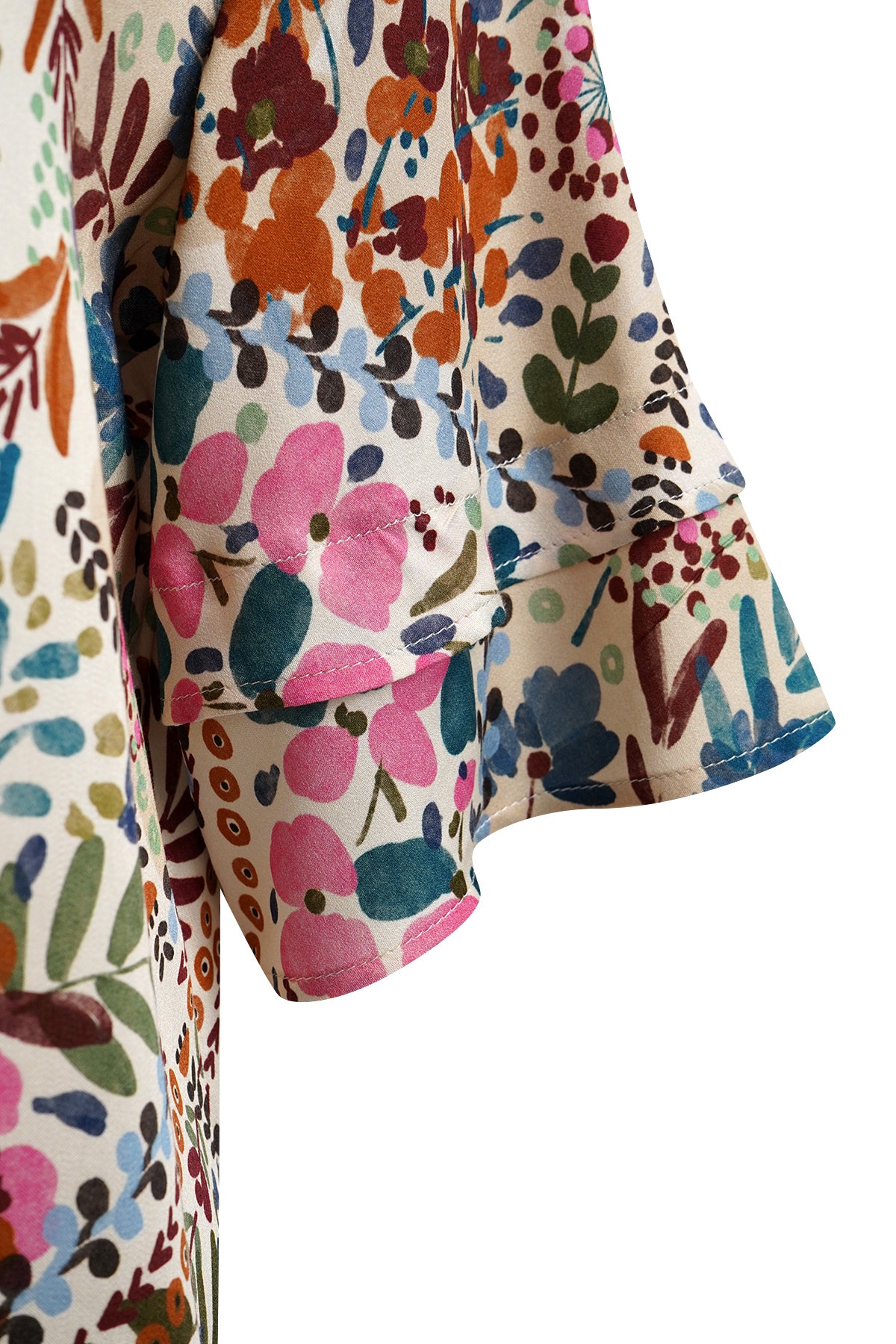Smith & Soul Kurzarmbluse mit All Over Print