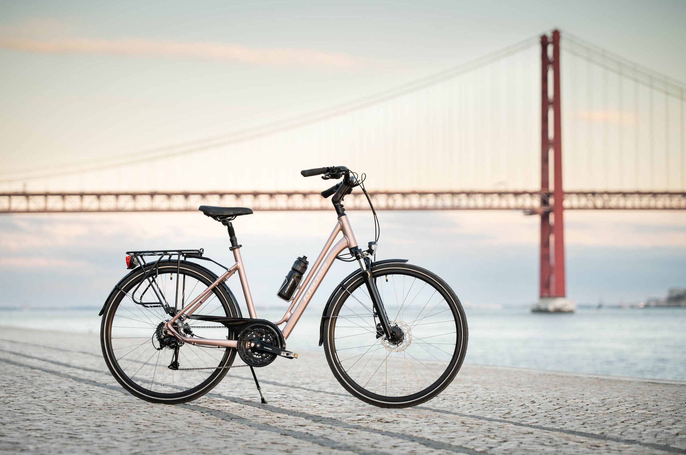 Kross Cityrad »Citybike Sentio 4.0«, 27 Gang, Shimano, ACERA T3000 Schaltwerk, Kettenschaltung