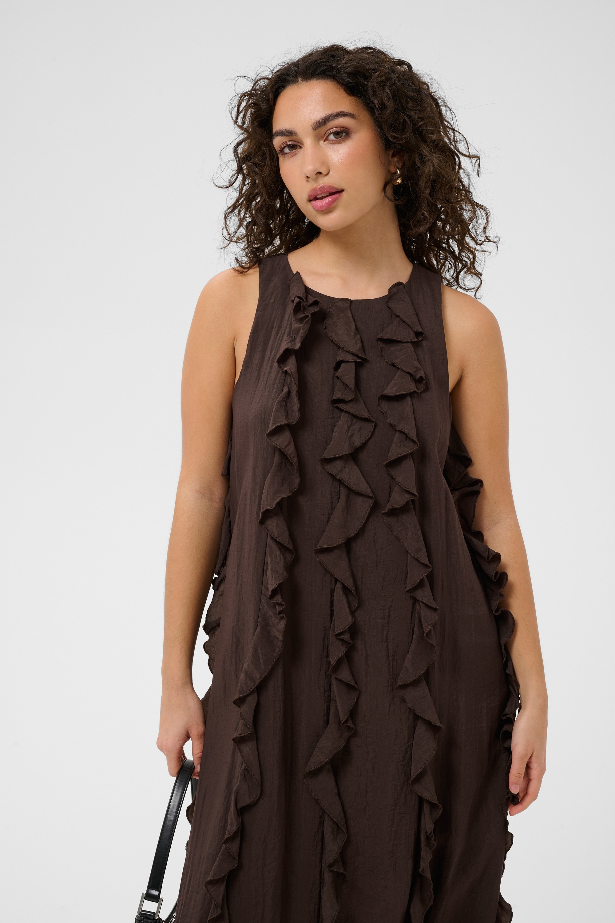 KAFFE Midikleid »Damen Kleid KAines«