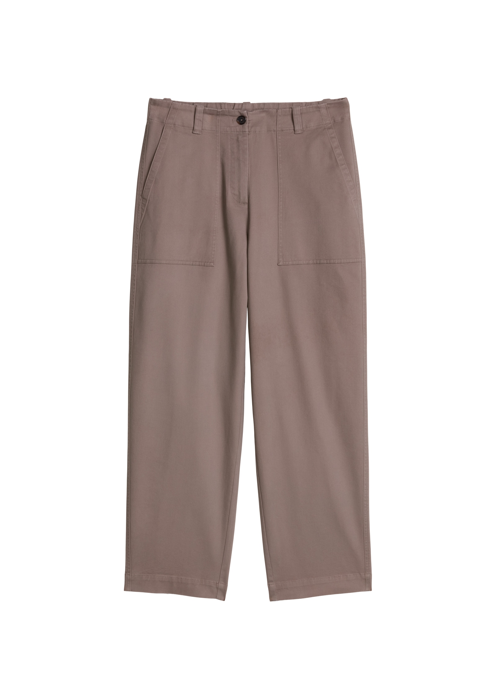 Marc O'Polo Stoffhose  Barrel Pants aus Brushed Cotton Twill