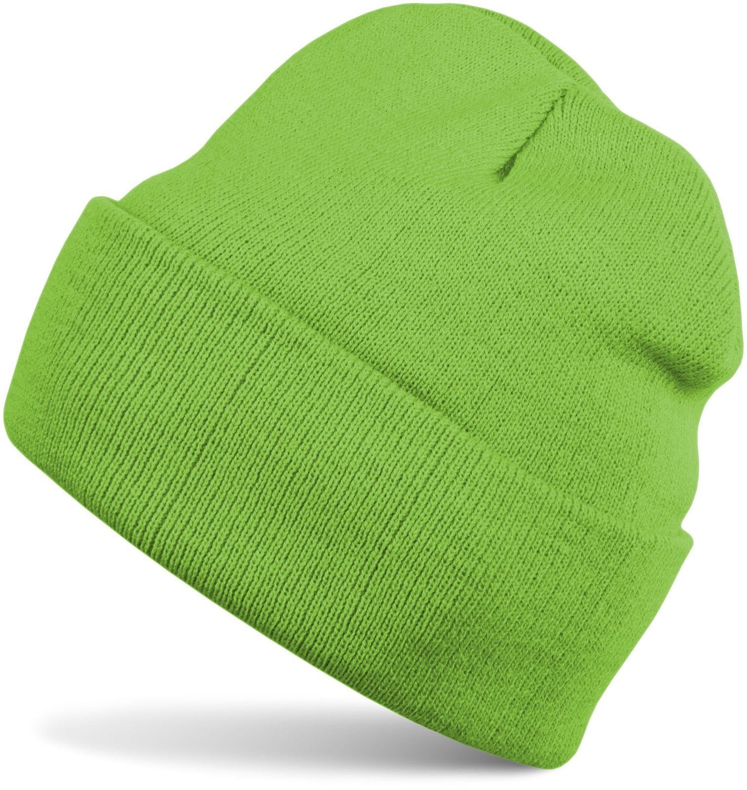styleBREAKER Strickmütze "Winter Strickmütze mit Krempe" 1 Stk.