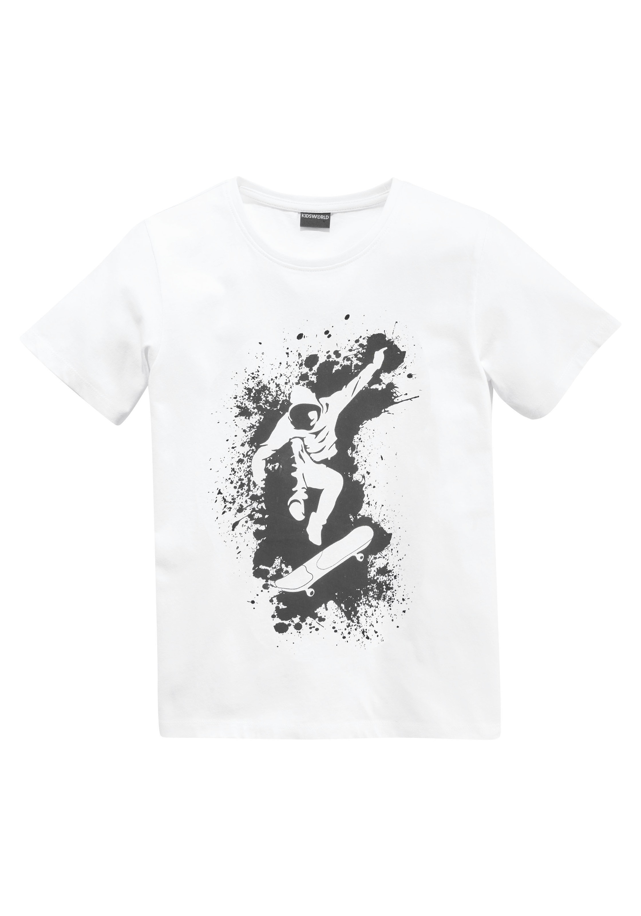 KIDSWORLD Marškinėliai »Mit coolem SKATER-Print«...