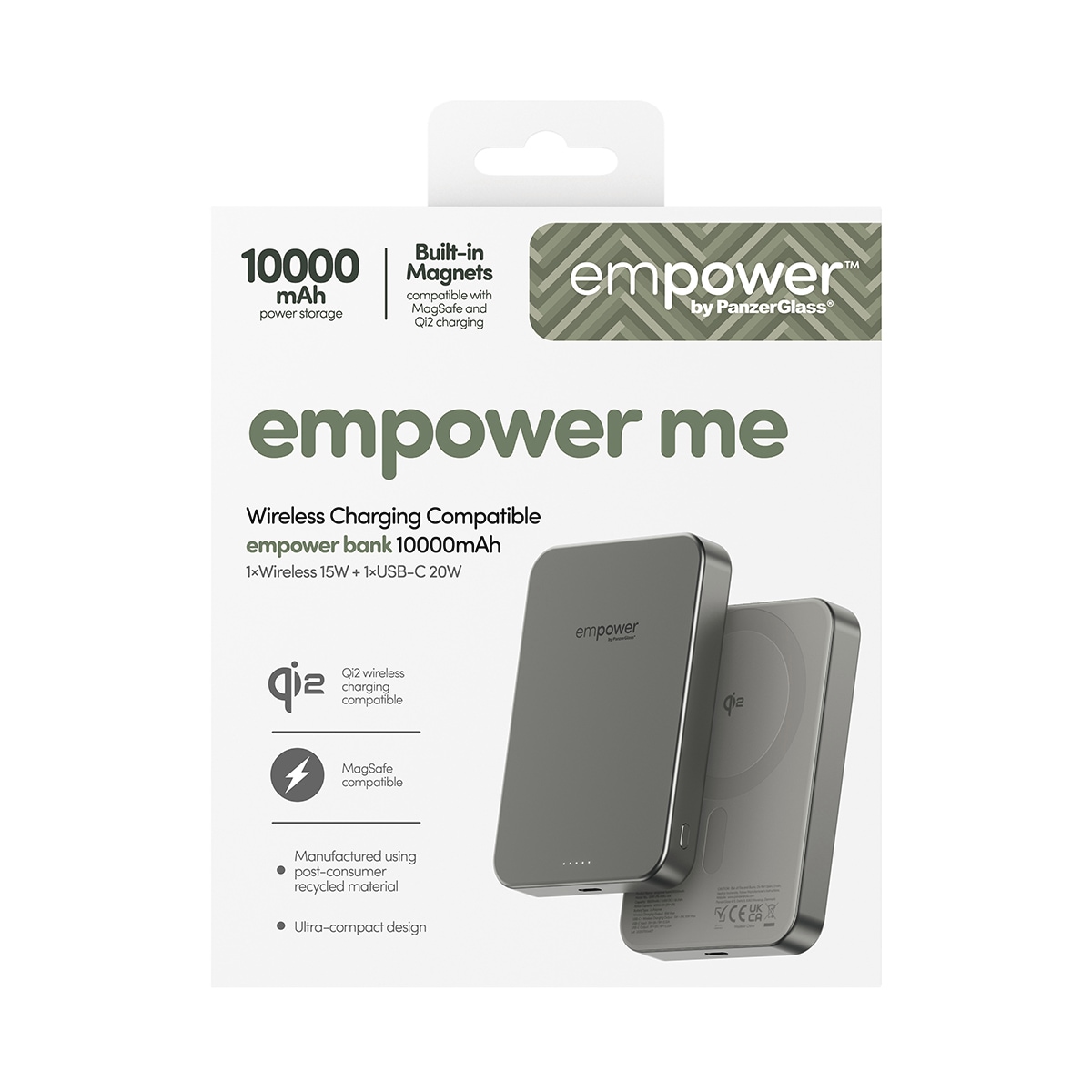 empower by PanzerGlass Powerbank »empower Bank 10000 mAh« empower Bank 10000mAh Space Black