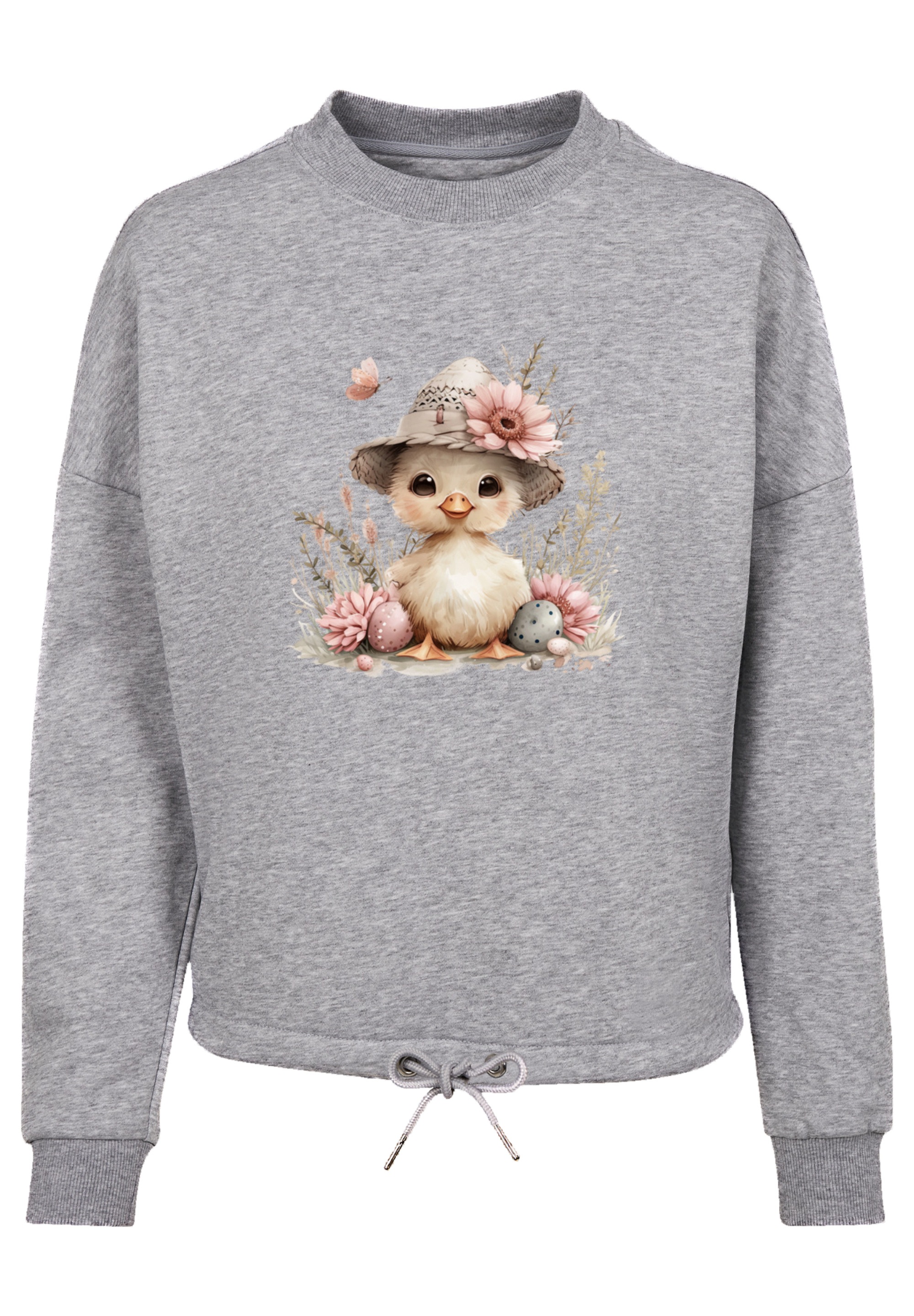 F4NT4STIC Sweatshirt »Süßes Oster Küken mit Hut«, Premium Qualität