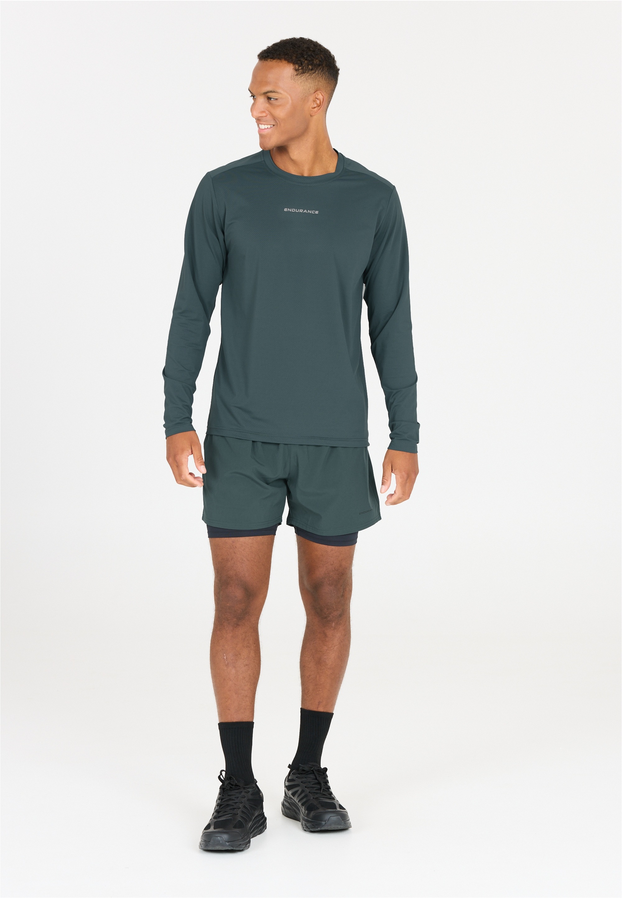ENDURANCE Langarmshirt »Loker«, mit recyceltem Polyester