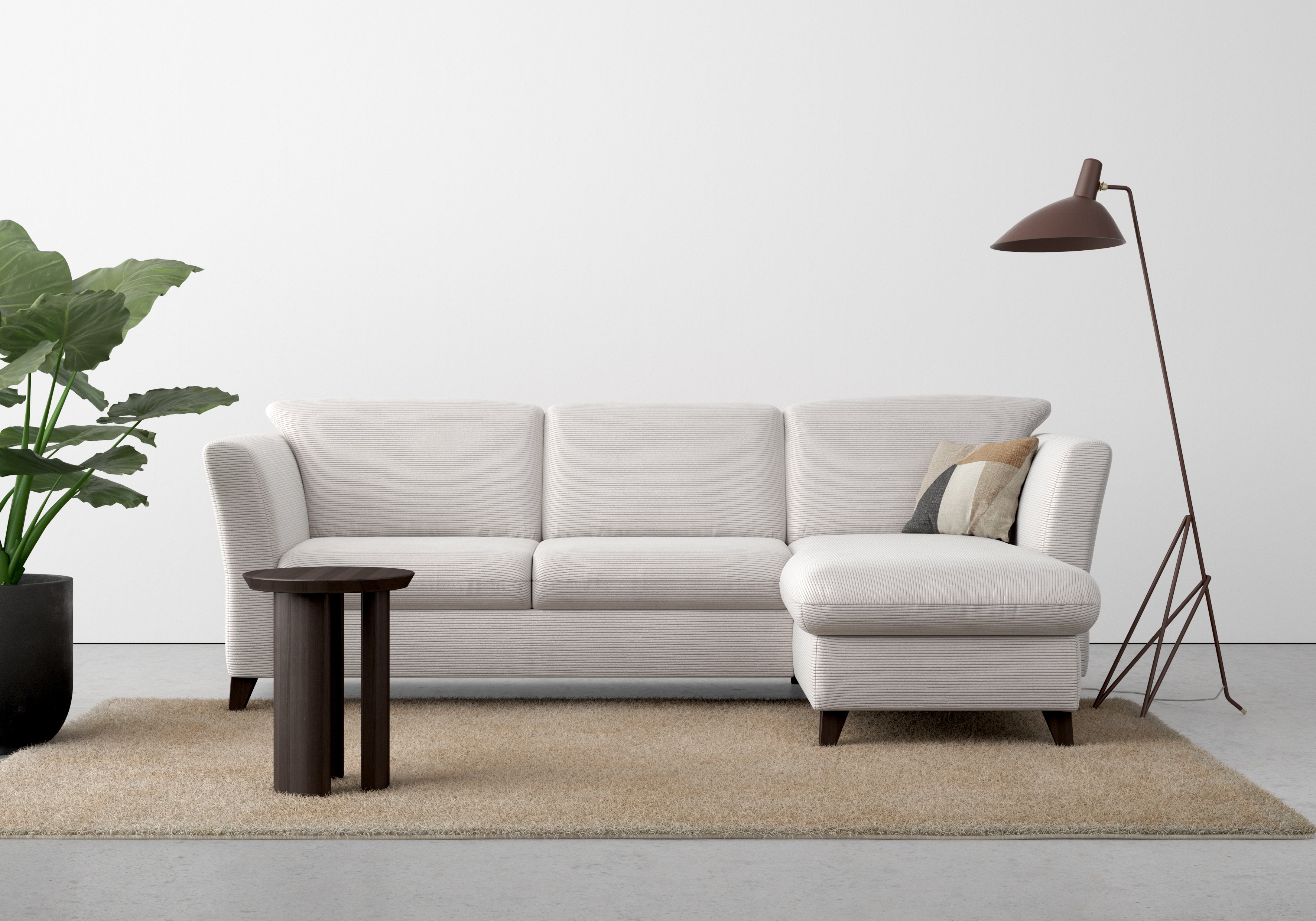 Thumbnail - Home affaire Ecksofa "Trelleborg L-Form", wahlweise mit Bettfunktion und Bettkasten, inkl. Federkern-Polsterung