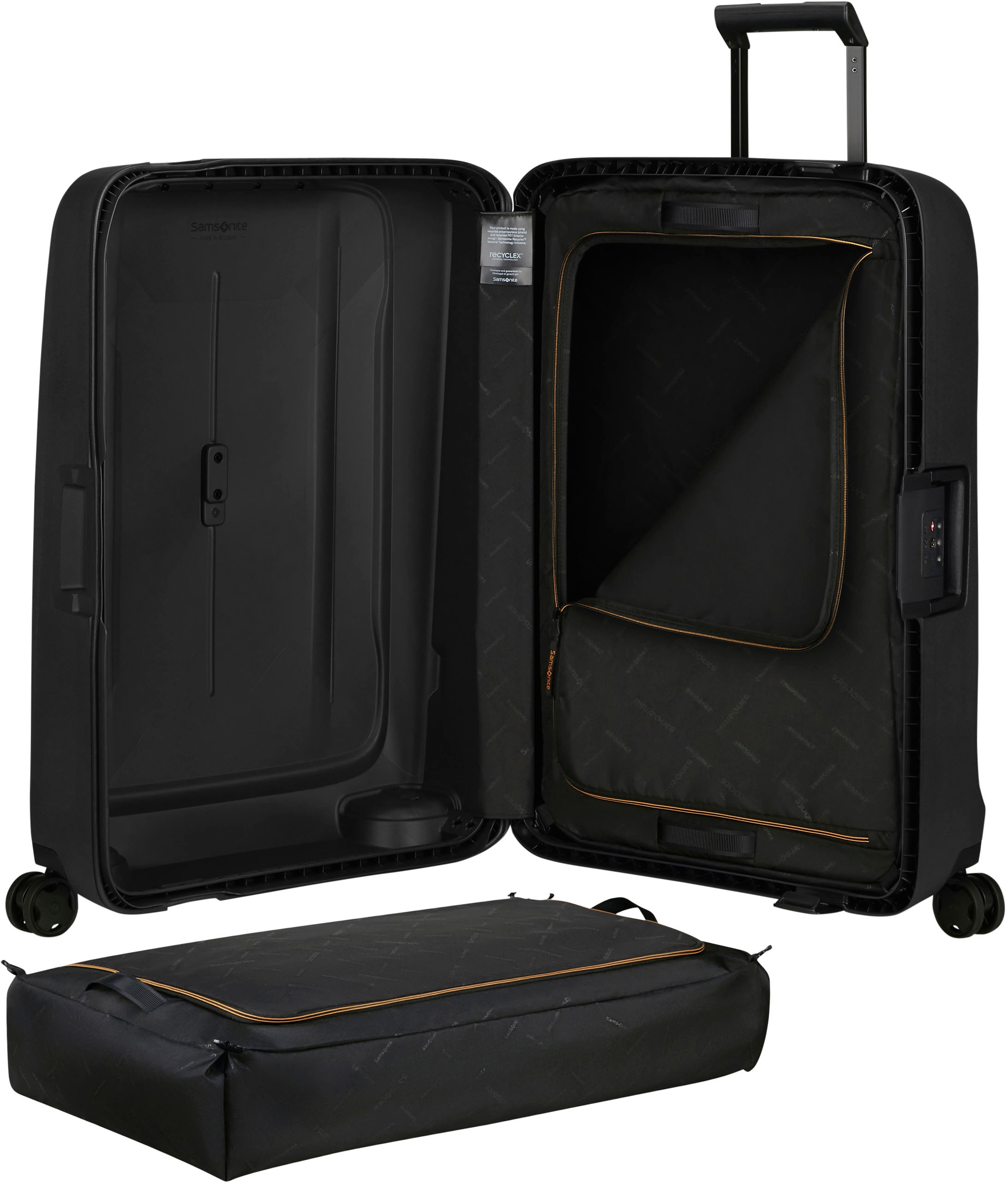 Samsonite Hartschalen-Trolley »ESSENS, verschiedene Größen und Farben«, 4 Rollen, Reisekoffer Hartschalenkoffer Koffer für Flugreisen TSA-Schloss