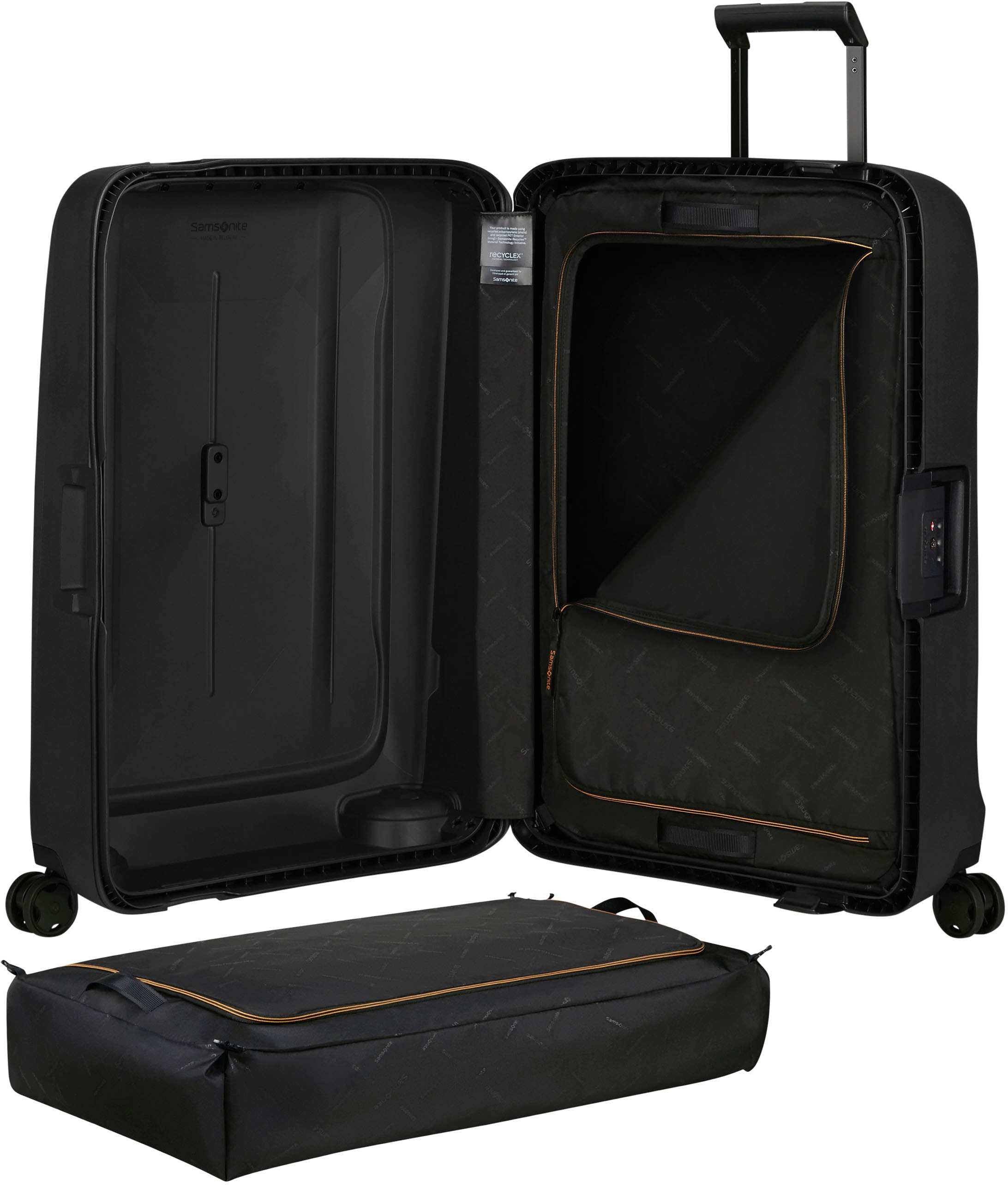 Samsonite Trolley »ESSENS 75«, 4 Rollen, Reisekoffer Hartschalenkoffer Koffer für Flugreisen TSA-Schloss