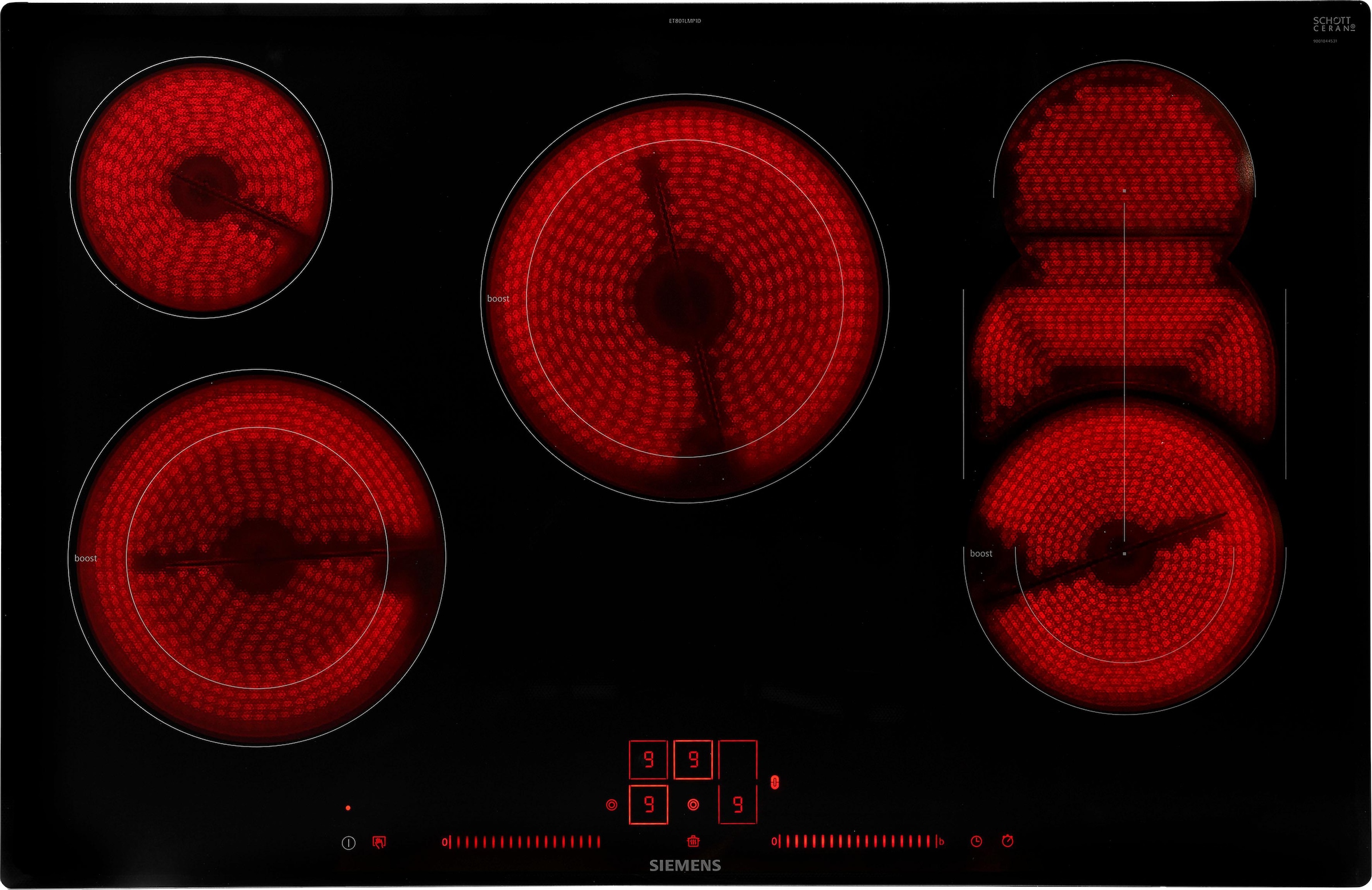 SIEMENS Elektro-Kochfeld von SCHOTT CERAN® »ET...