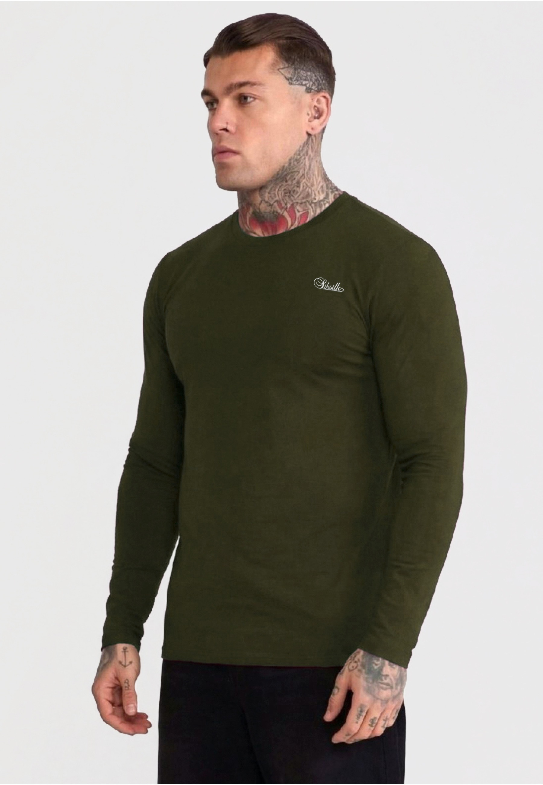 Siksilk T-Shirt »SikSilk Essentials LS -Shirt« 1