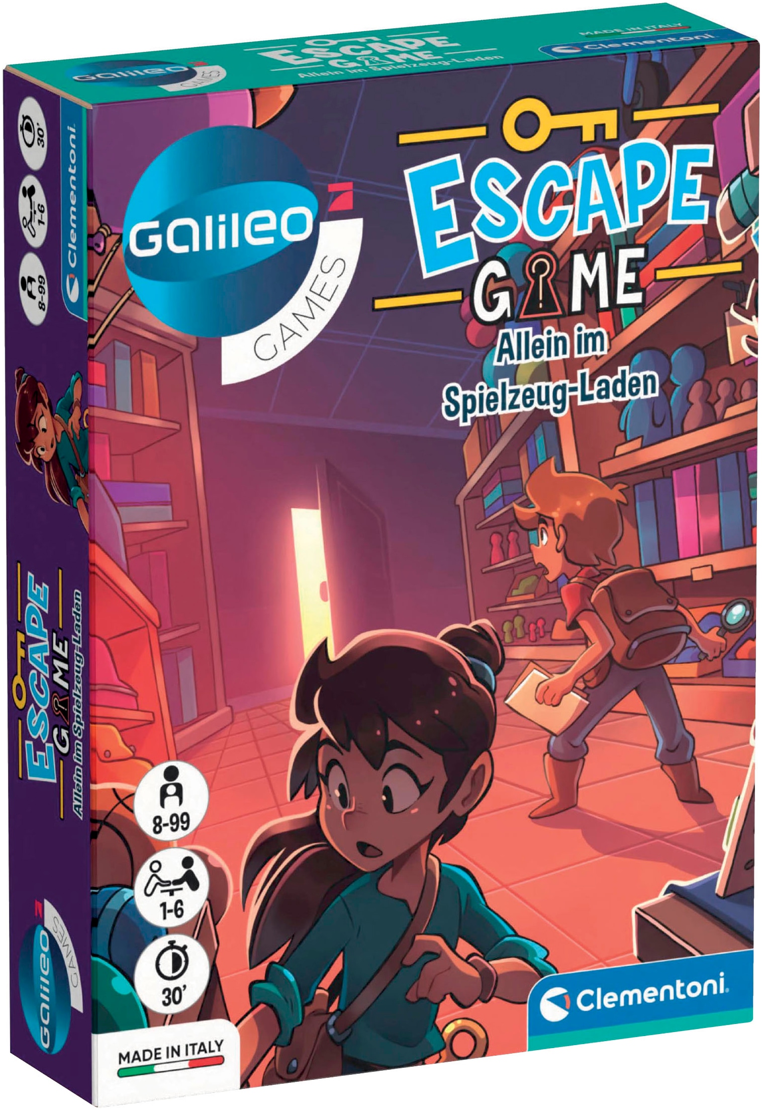 Spiel »Galileo Games, Escape Games, Allein im Spielzeug-Laden«, Made in Europe; FSC® -...