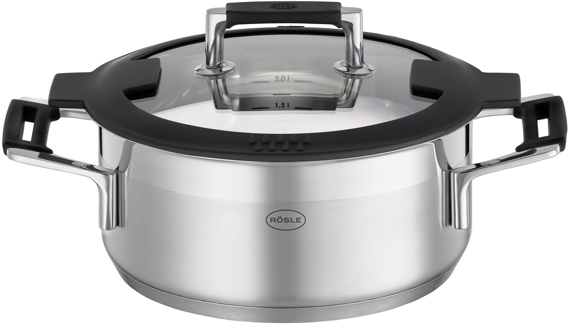RÖSLE Bratentopf "SILENCE PRO" Edelstahl 18/10 günstig online kaufen