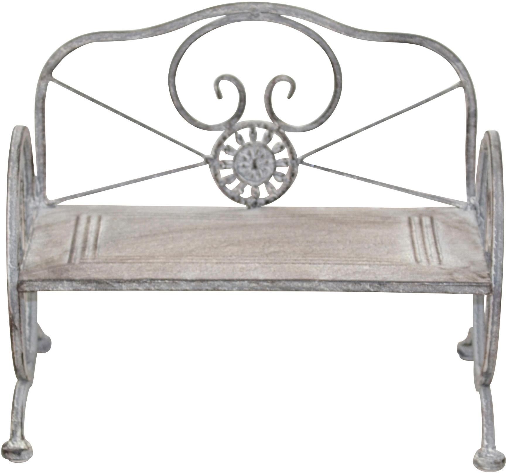 HOFMANN LIVING AND MORE Dekoobjekt "Blumenbank" Blumenständer, Pflanzenhocker aus Metall