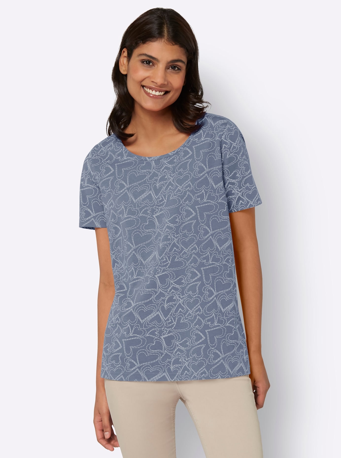 Classic Basics T-Shirt "Druck-Shirt" 1 Stk. tlg. günstig online kaufen