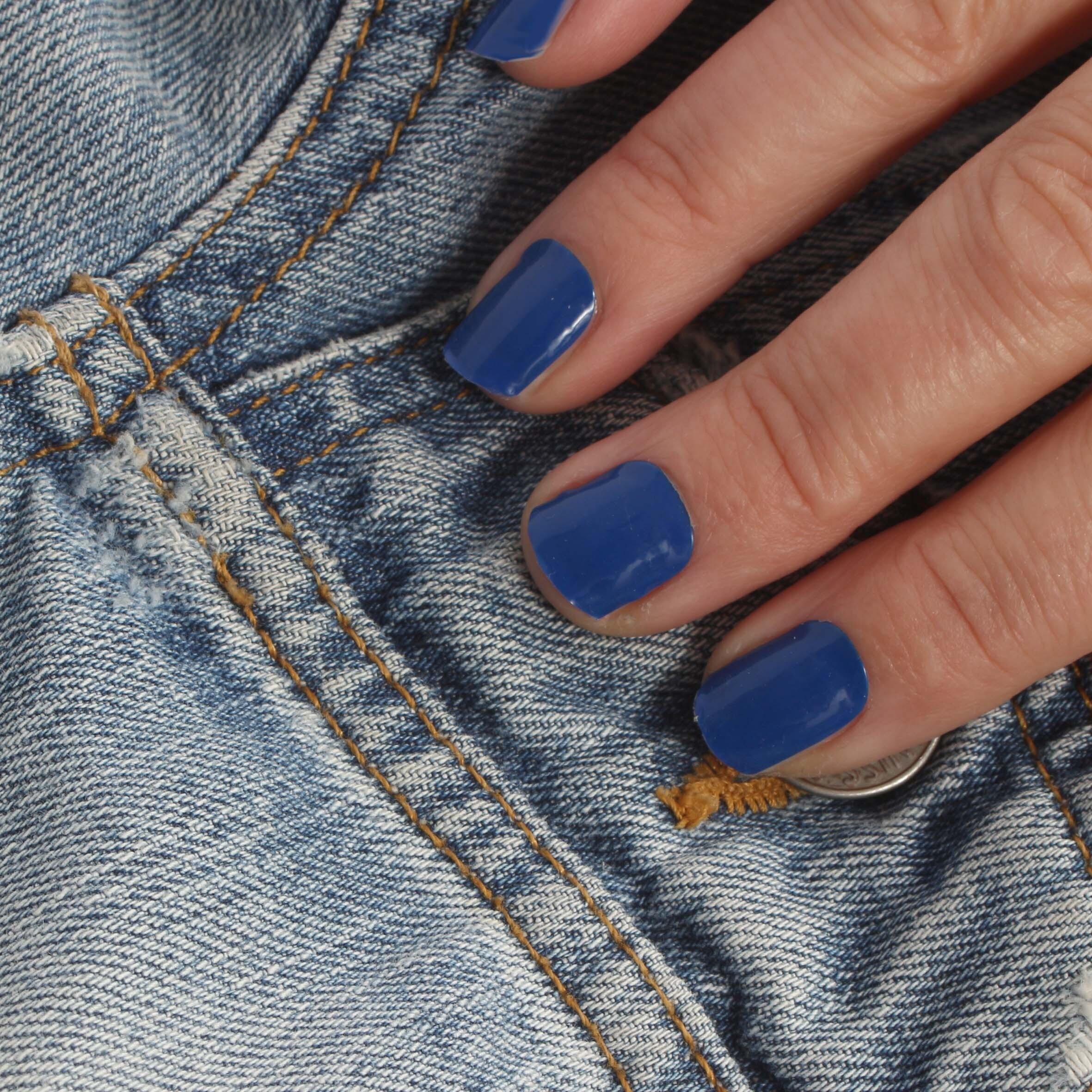 Vargu Nageldesign Zubehör »solid blue«, aus zertifizierter Produktion (SGS / SEDEX) und Material (FSC)