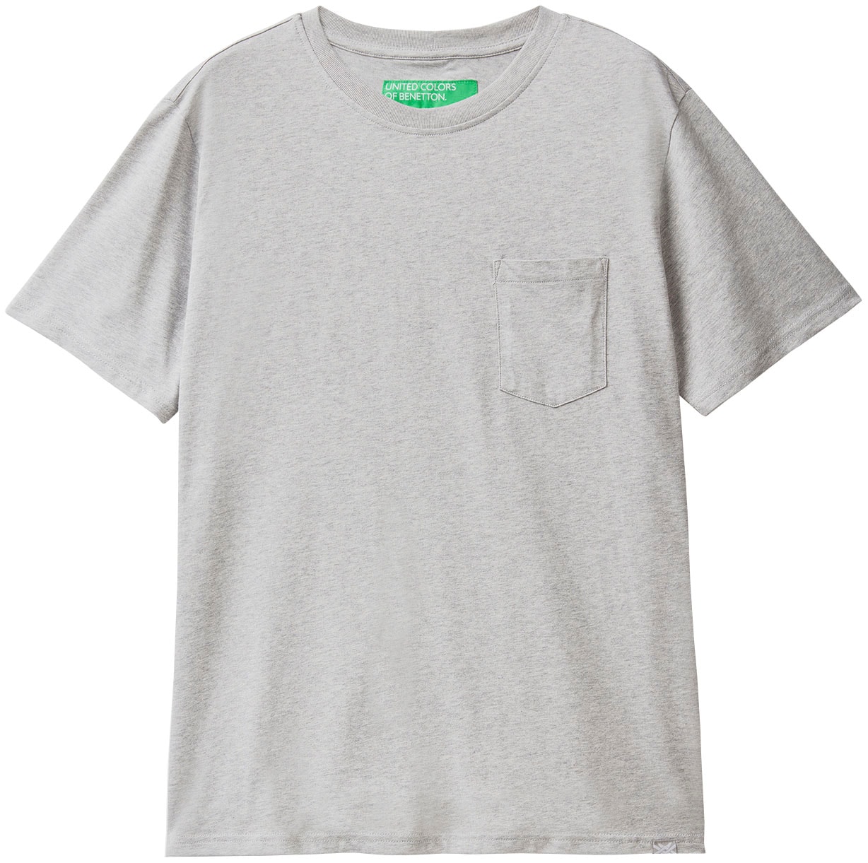 United Colors of Benetton T-Shirt, mit aufgesetzter Brusttasche