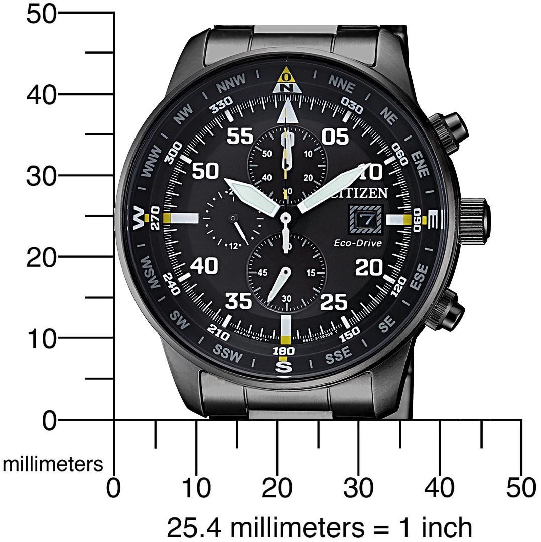 Citizen CA0695-84E Chronograph Watch Black 4