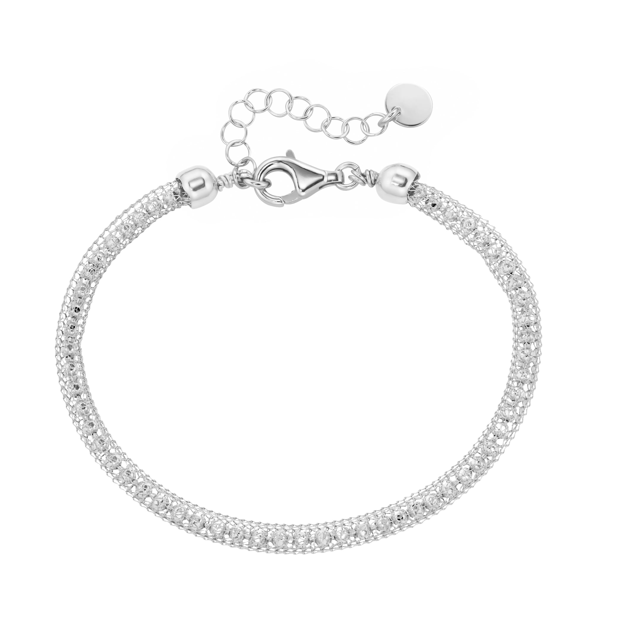 Armband »effektvolle Schlauchkette, Silber 925«