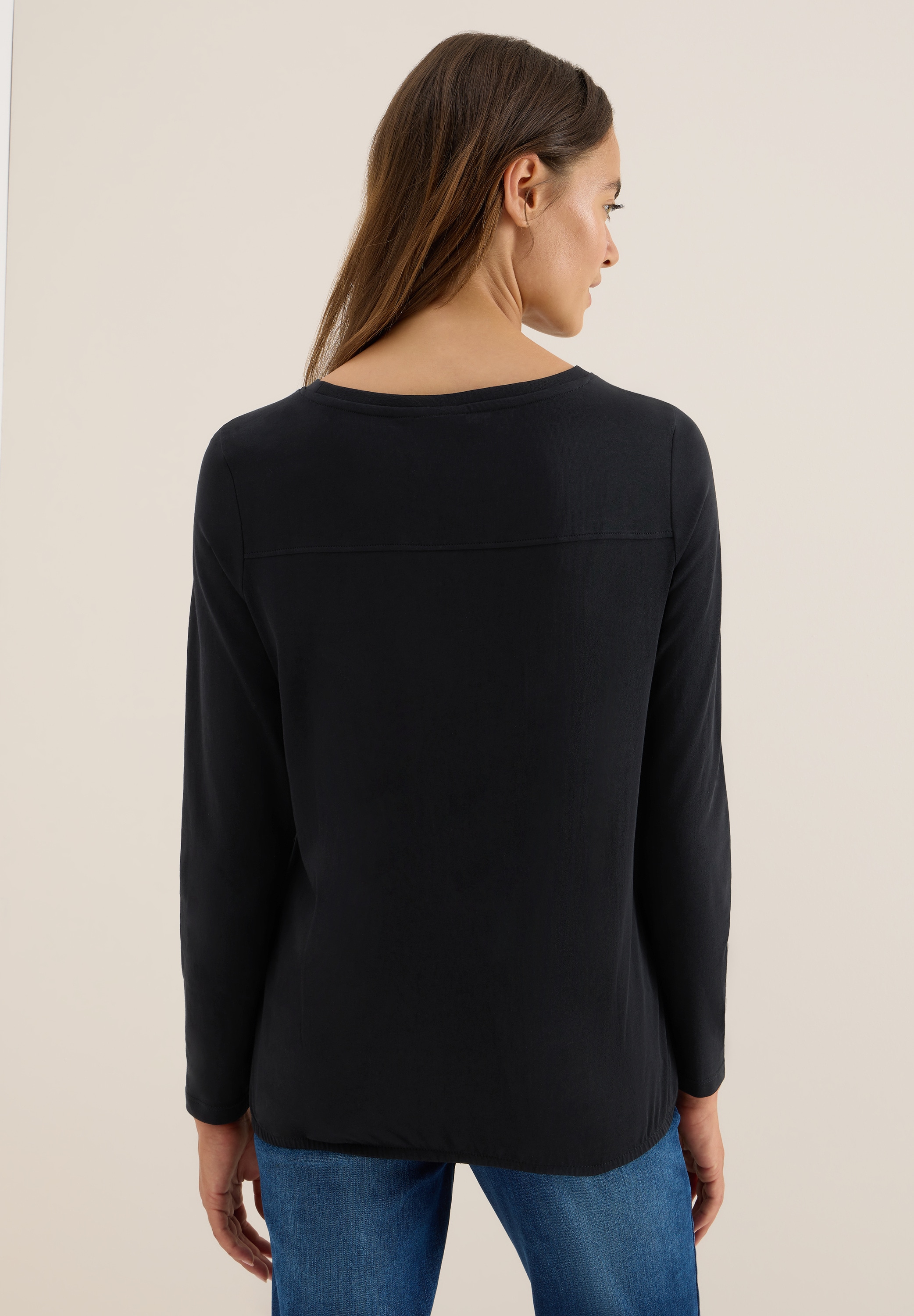 Cecil Langarmshirt, aus reiner Baumwolle