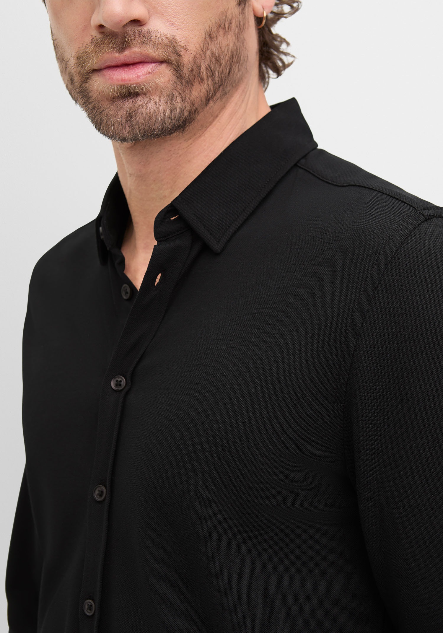 Cinque Businesshemd CIRONI in Stretch Piquet günstig online kaufen