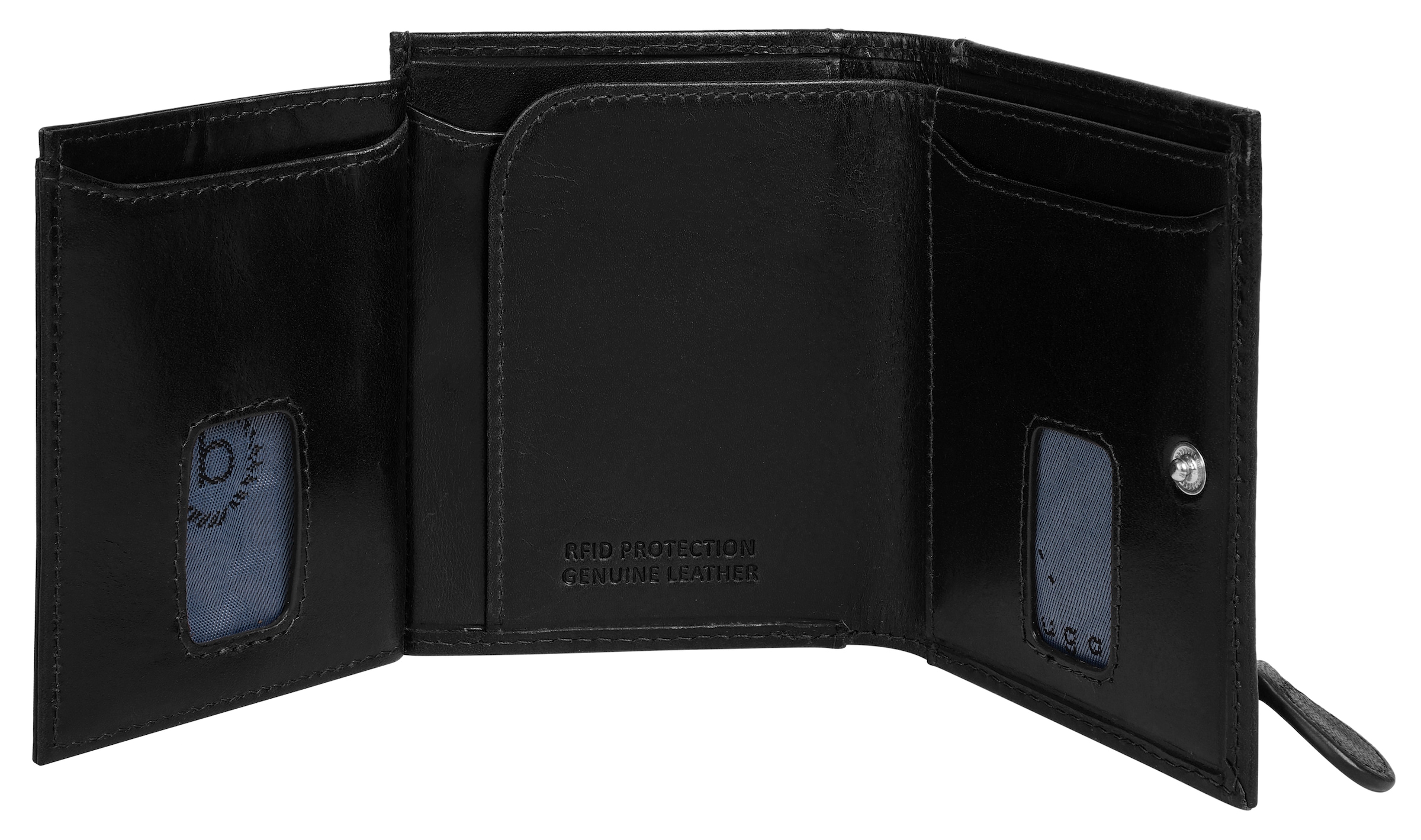 bugatti Geldbörse »SECURE SLIM« echt Leder