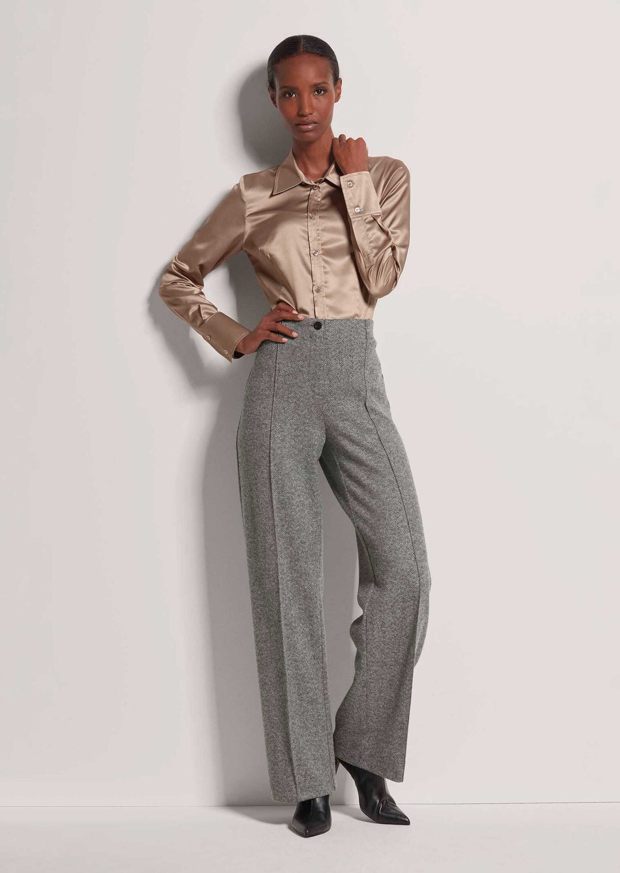 Thumbnail - MADELEINE Bügelfaltenhose "Palazzohose Palazzohose mit weitem Bein"