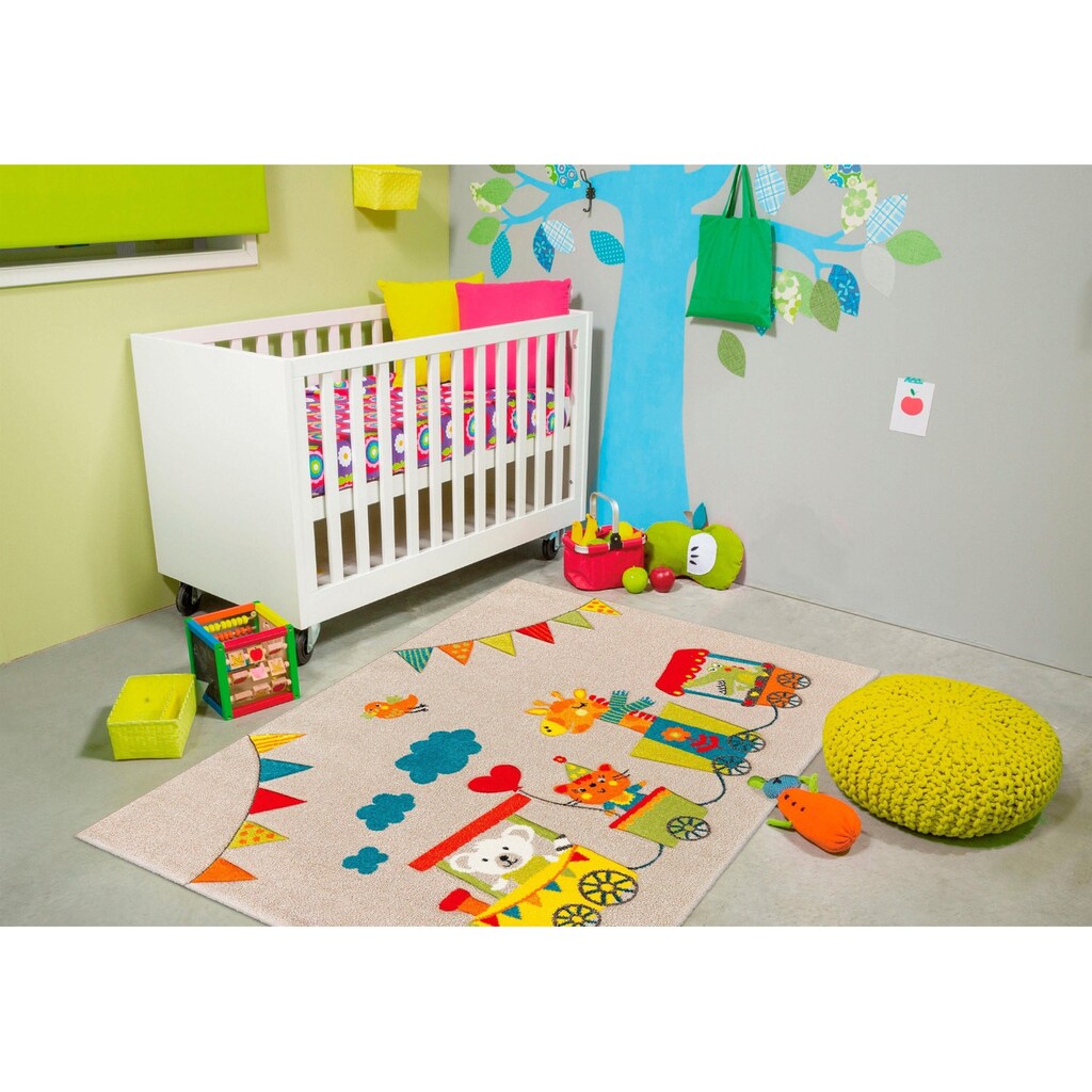 calo-deluxe Kinderteppich »Pinda 4461«, rechteckig