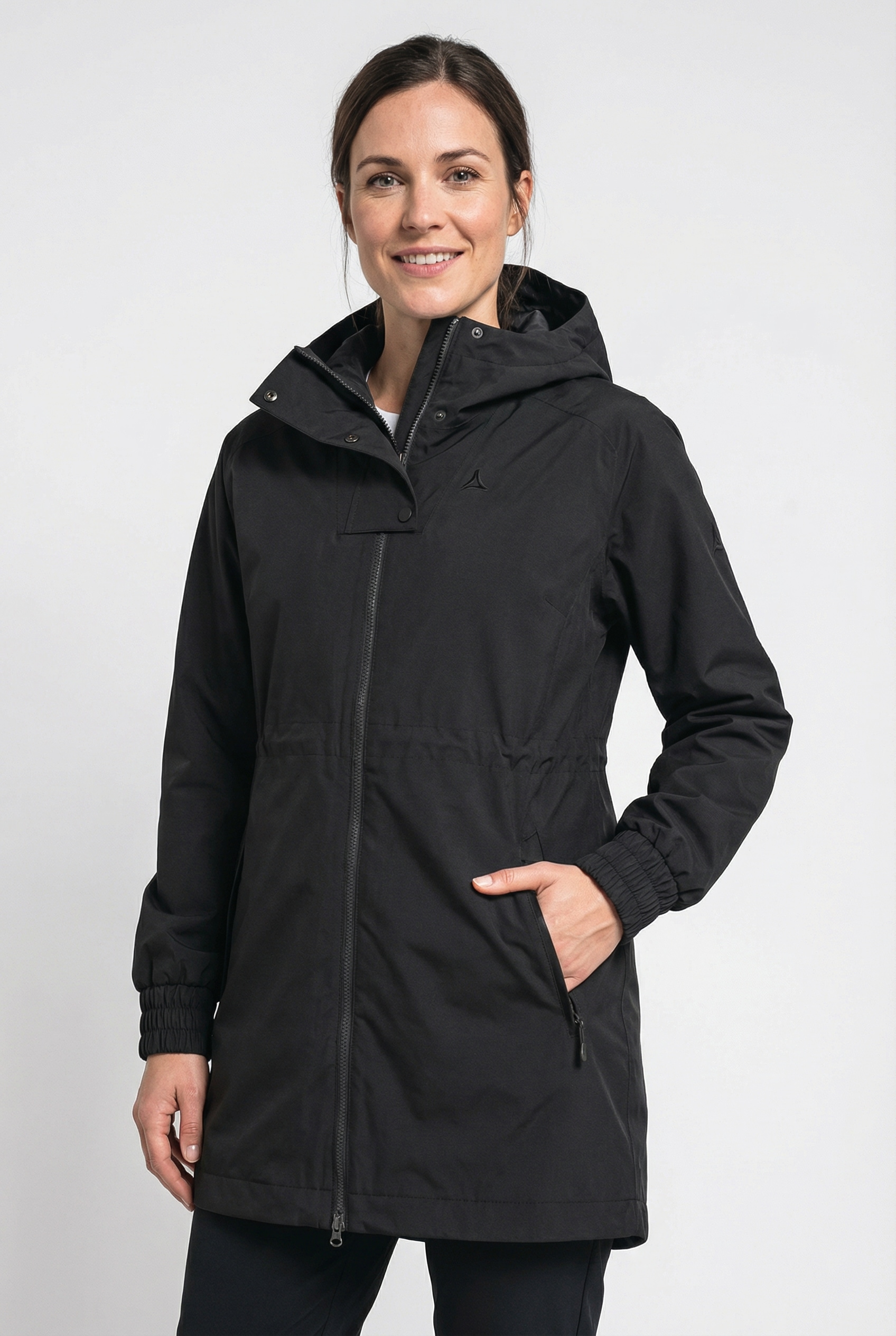 Schöffel Parka "Parka Style Bohorok WMS" Oversize-Passform mit Raglanärmeln, Taillenzug