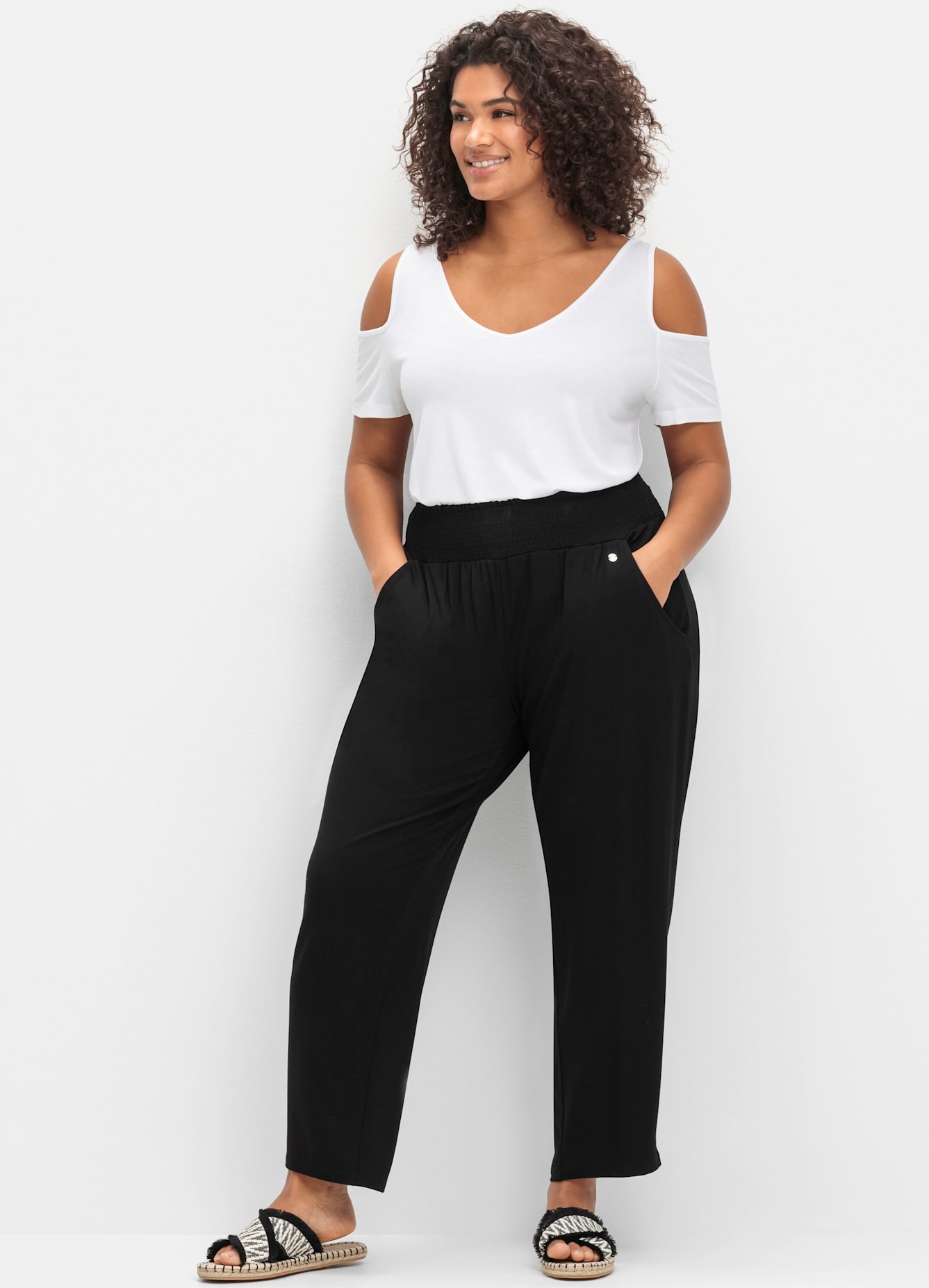 Sheego Jerseyhose günstig online kaufen