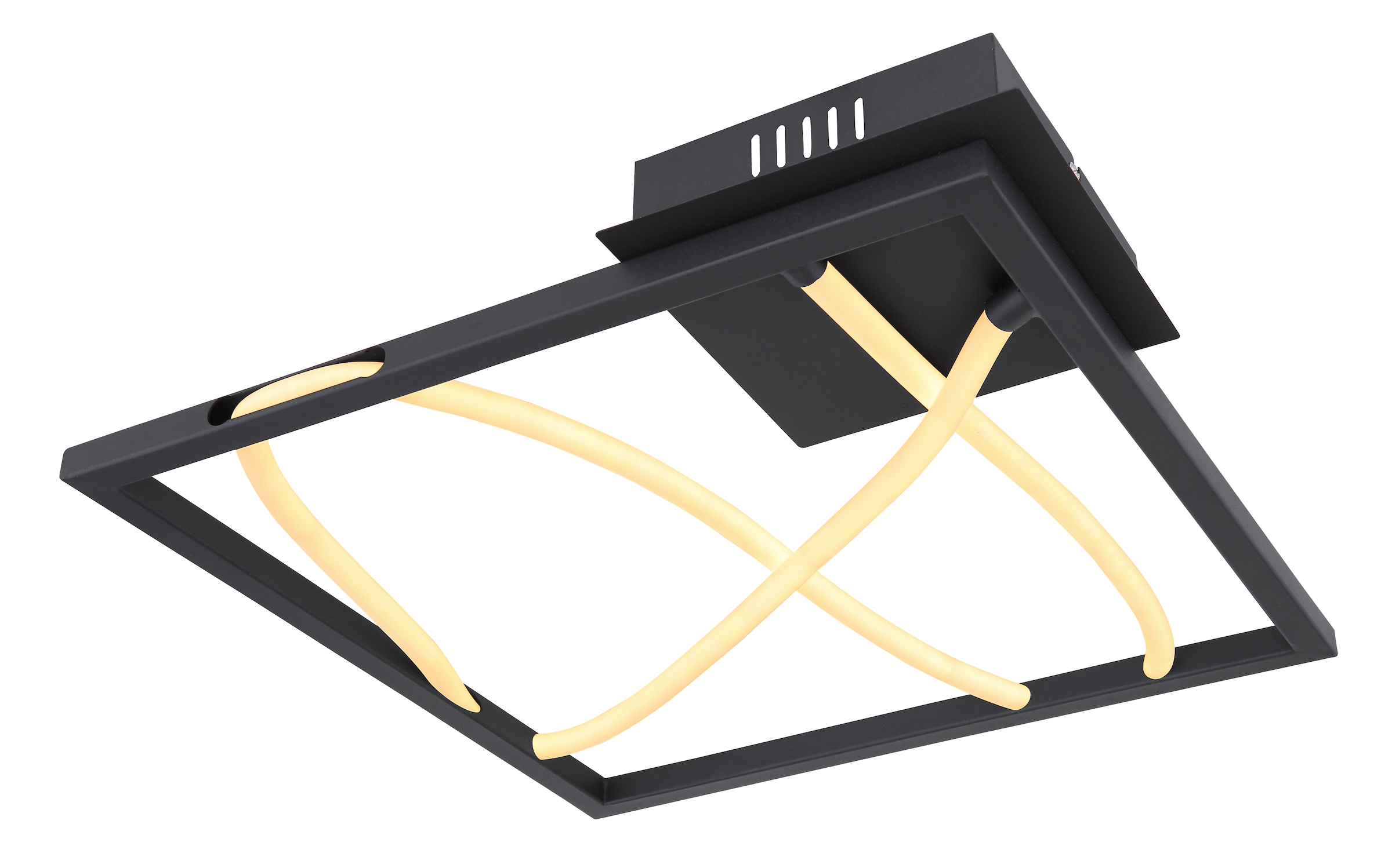 GLOBO LIGHTING LED Deckenleuchte »KAIA«, Leuchtmittel LED-Modul | LED fest integriert, Deckenlampe/Wohnzimmer/Schlafzimmer/modern