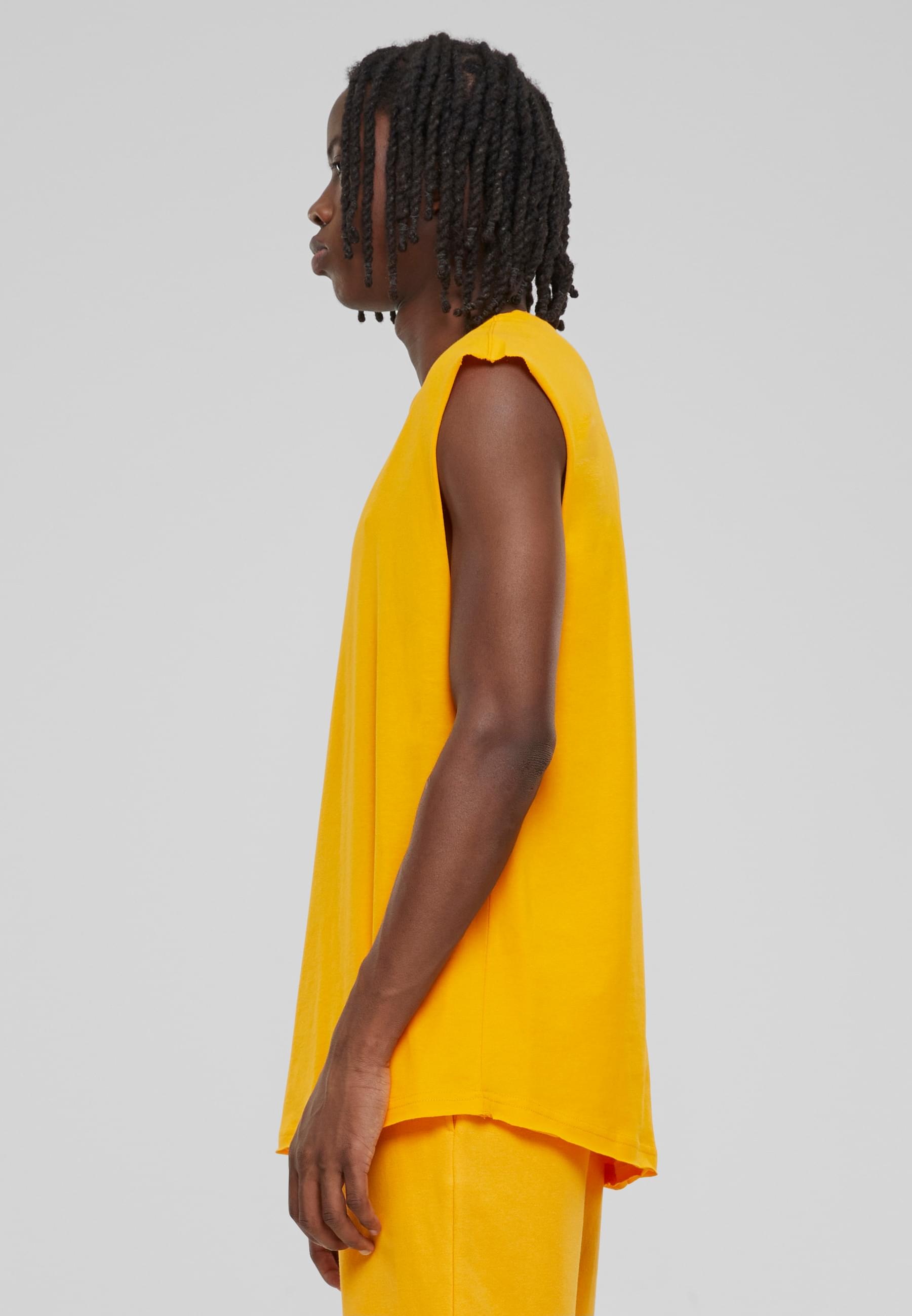 URBAN CLASSICS T-Shirt »Urban Classics Herren Open Edge Sleeveless Tee«, (1 tlg.)