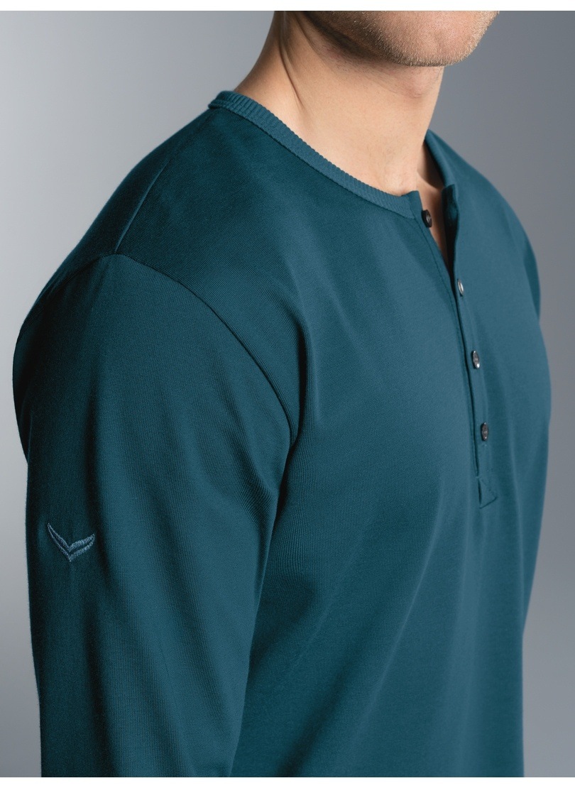 Thumbnail - Trigema Longsleeve "TRIGEMA Langarmshirt mit Knopfleiste" 1 Stk.