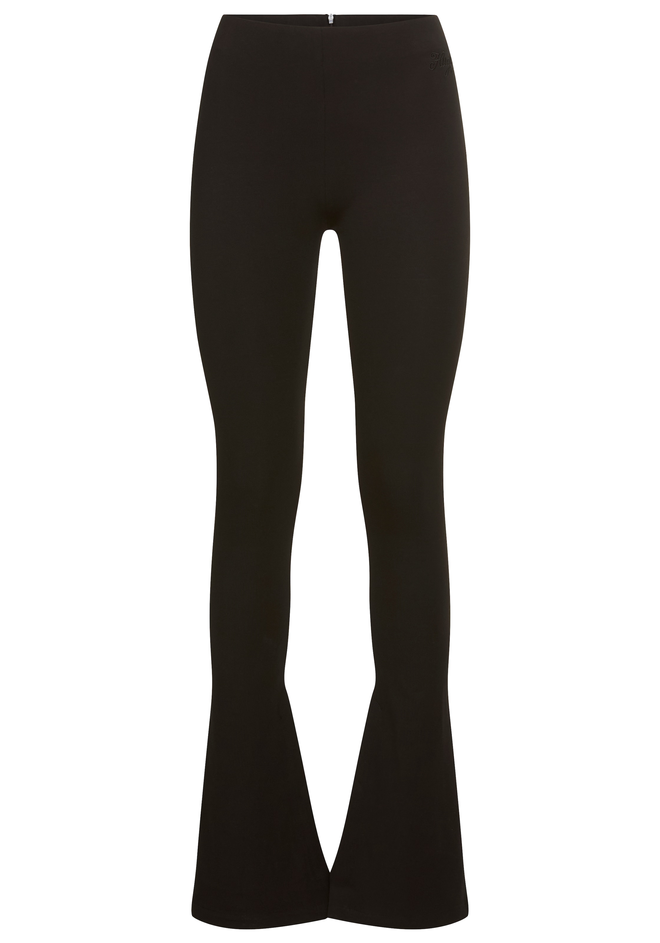 HUGO Blue Webhose "Neleria", mit Reißverschluss hinten elastische Flare Leg günstig online kaufen