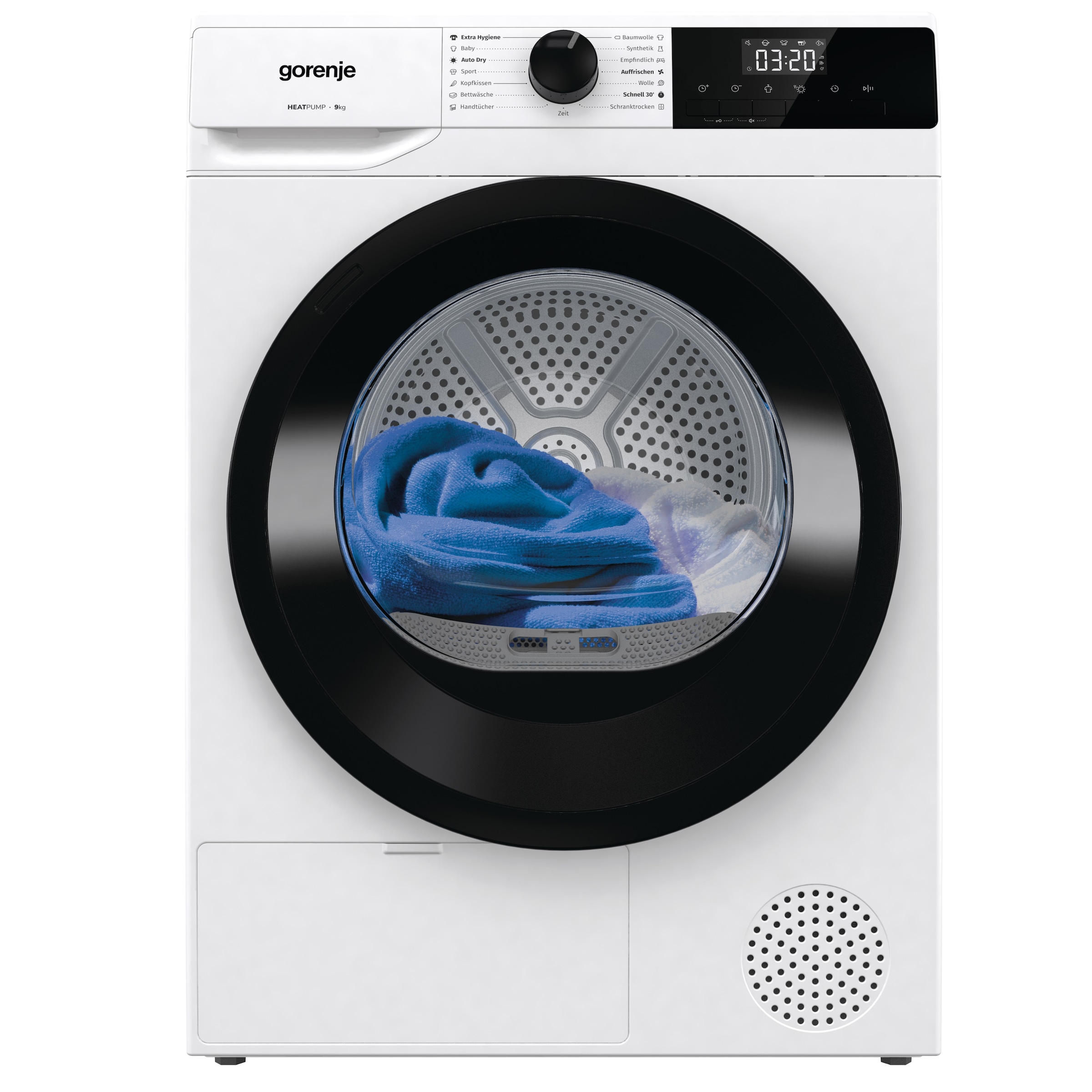 GORENJE Wärmepumpentrockner »DHNE 93/DE«, 9 kg, TwinAir - für gleichmäßiges Trocknen