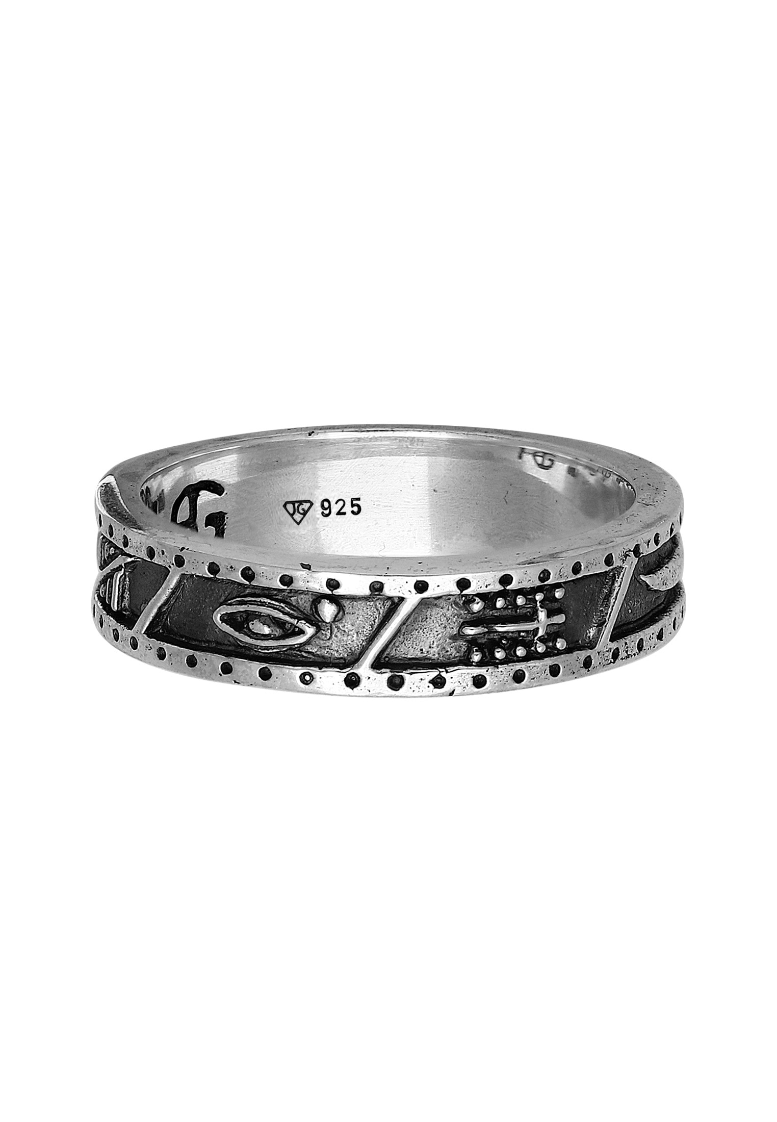 HAZE & GLORY Silberring »Ring Bandring - Foresight 925 Silber«