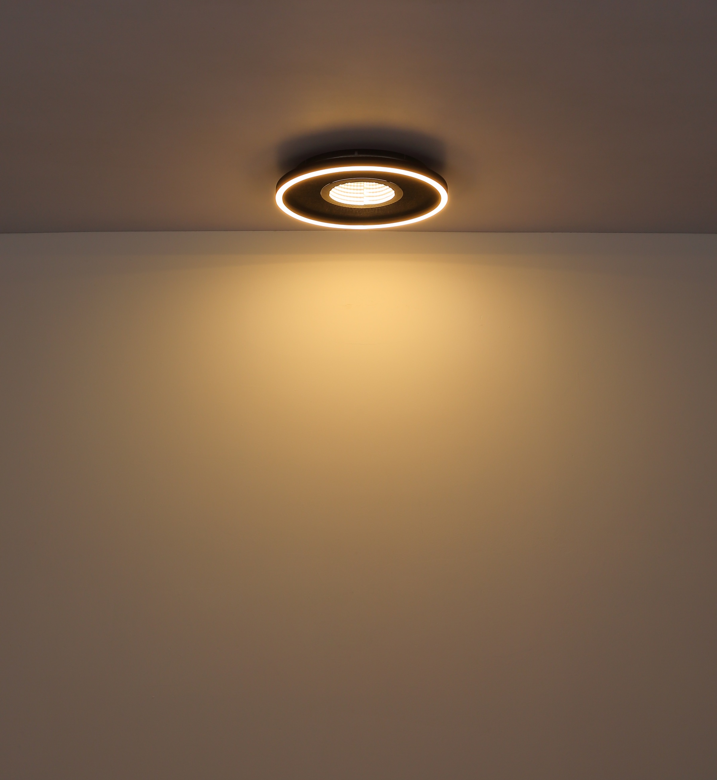 GLOBO LIGHTING Deckenleuchte »EMORY« LED-Modul 1 Stk. Warmweiß Deckenlampe Wohnzimmer-Leuchte Schlafzimmer-Leuchte Flur Küche