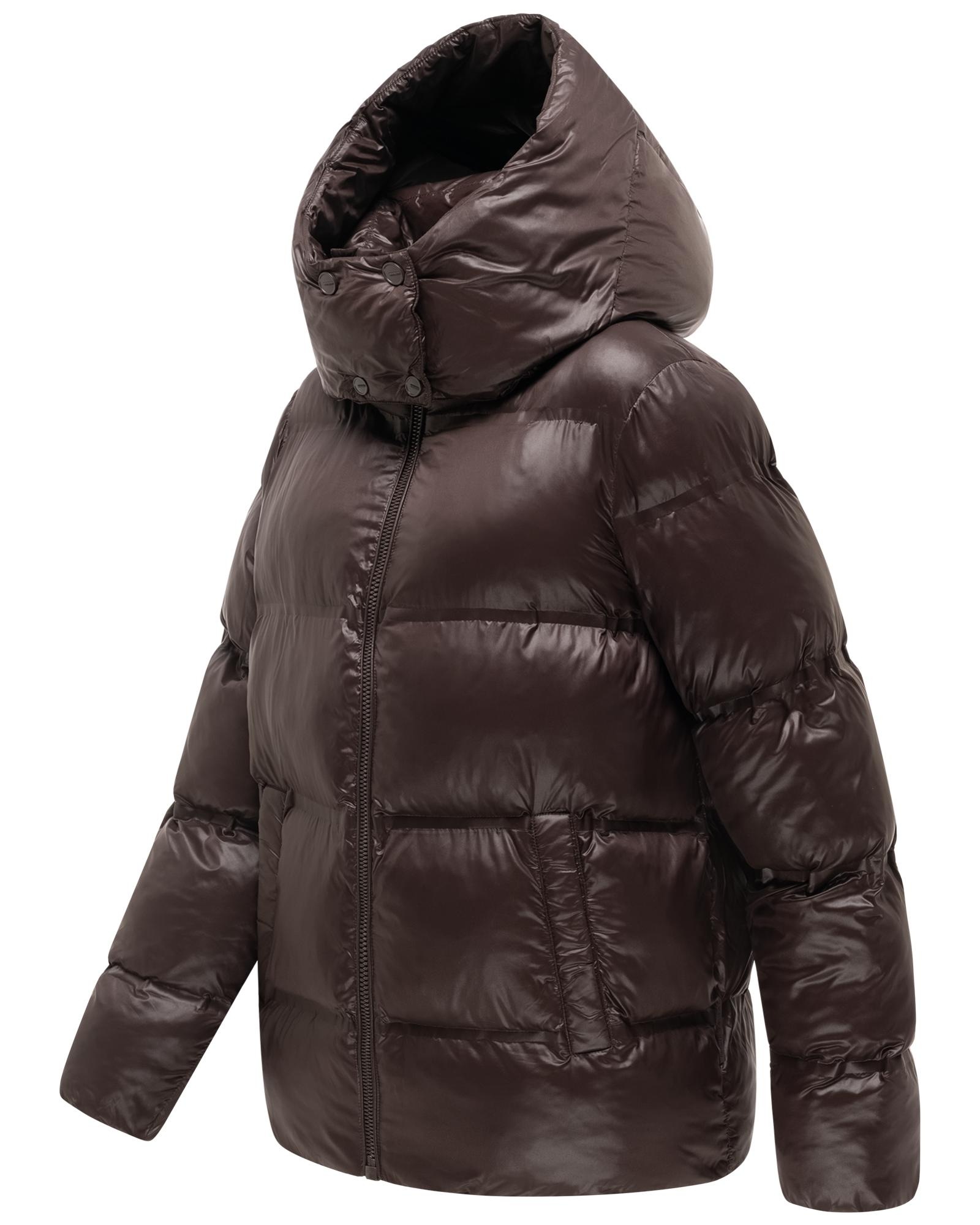 Navahoo Steppjacke »Snow-Frame 14« mit Kapuze Damen Winterjacke mit abnehmbarer Kapuze