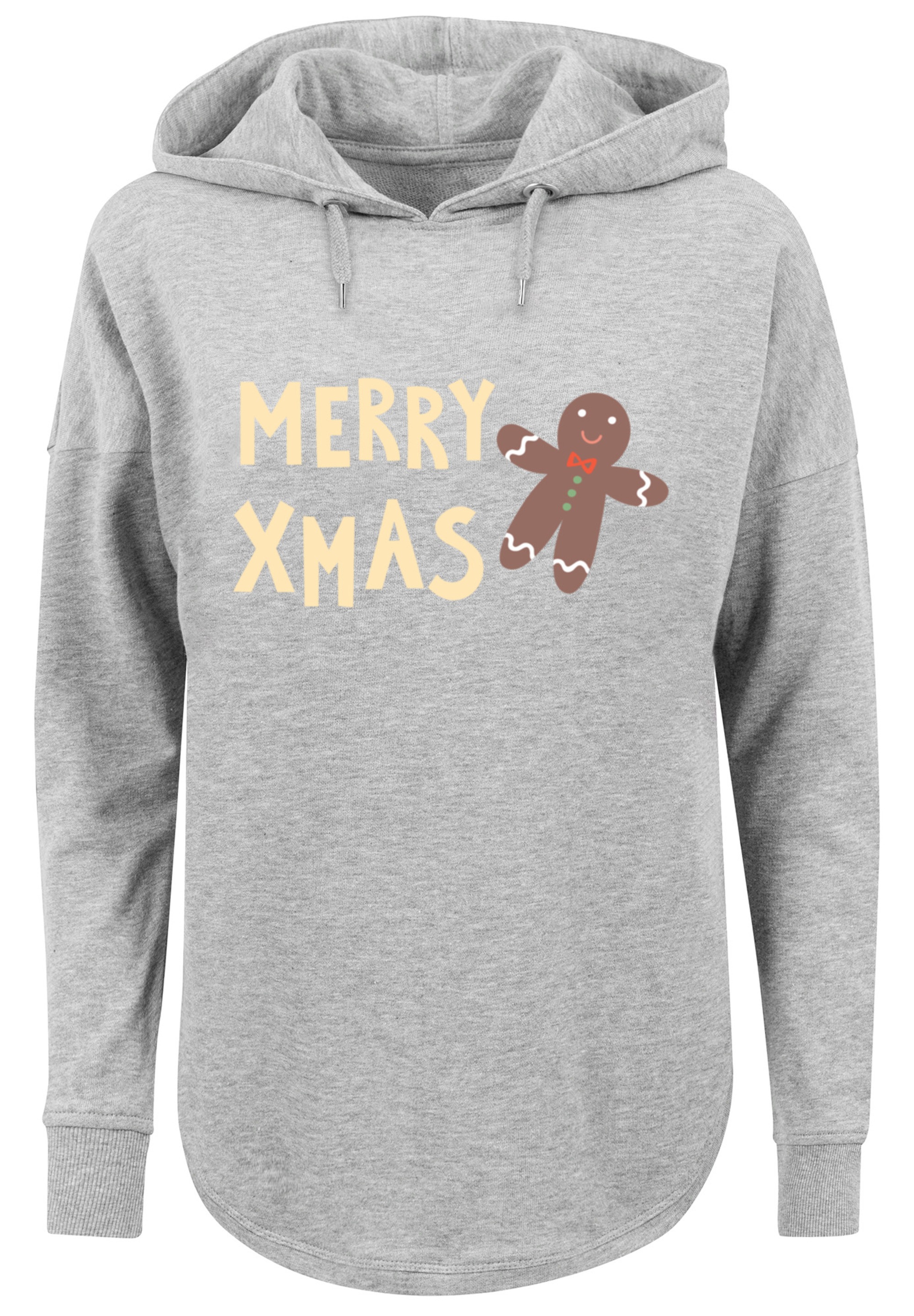 F4NT4STIC Kapuzenpullover »Gingerbread Lebkuchen«, Print