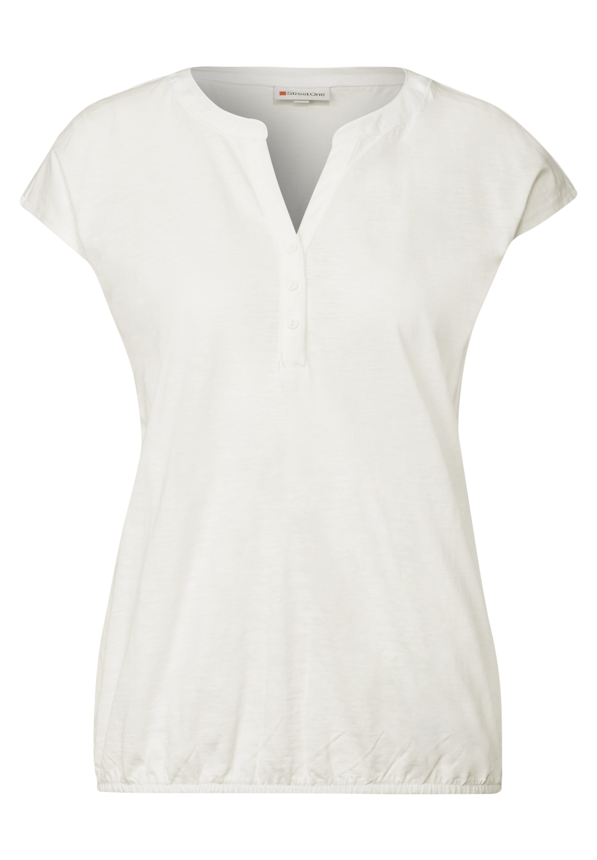 STREET ONE T-Shirt, aus reiner Baumwolle