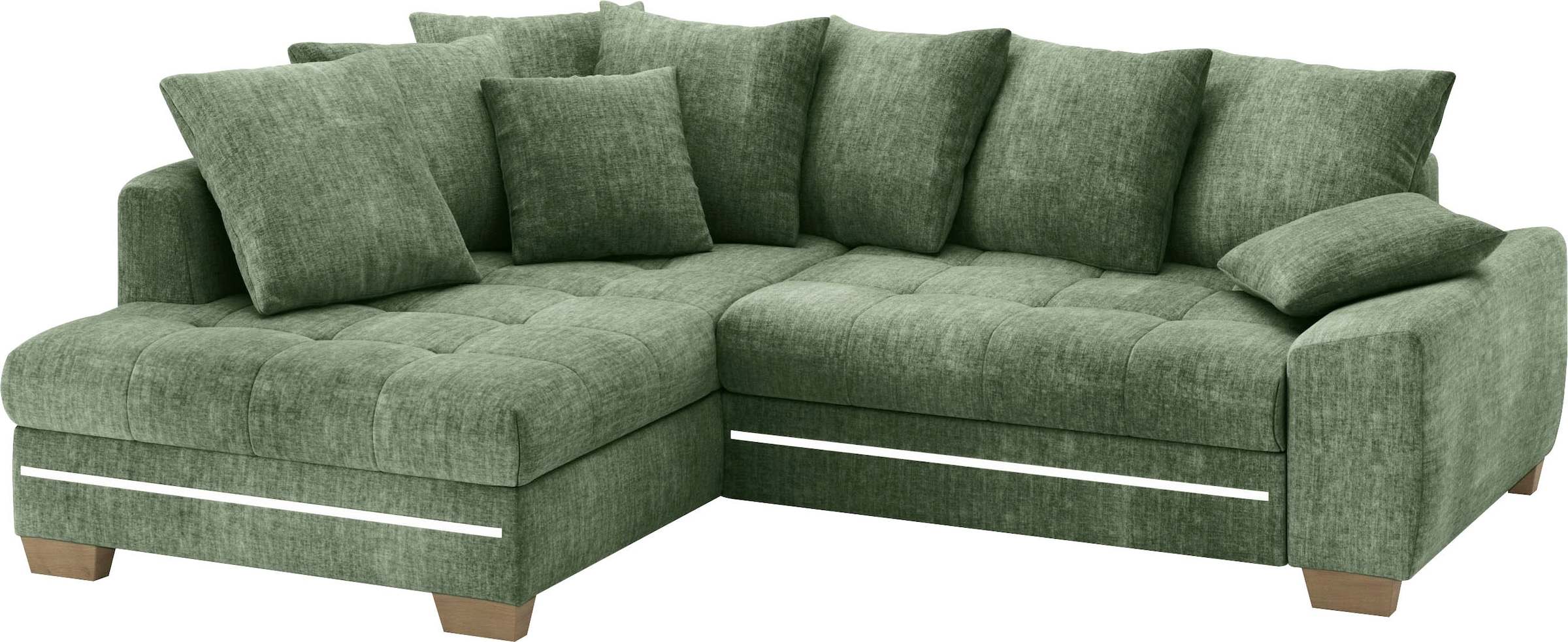 Mr. Couch Ecksofa "Nikita II, L-Form", mit Kaltschaum, RGB-LED Beleuchtung, günstig online kaufen