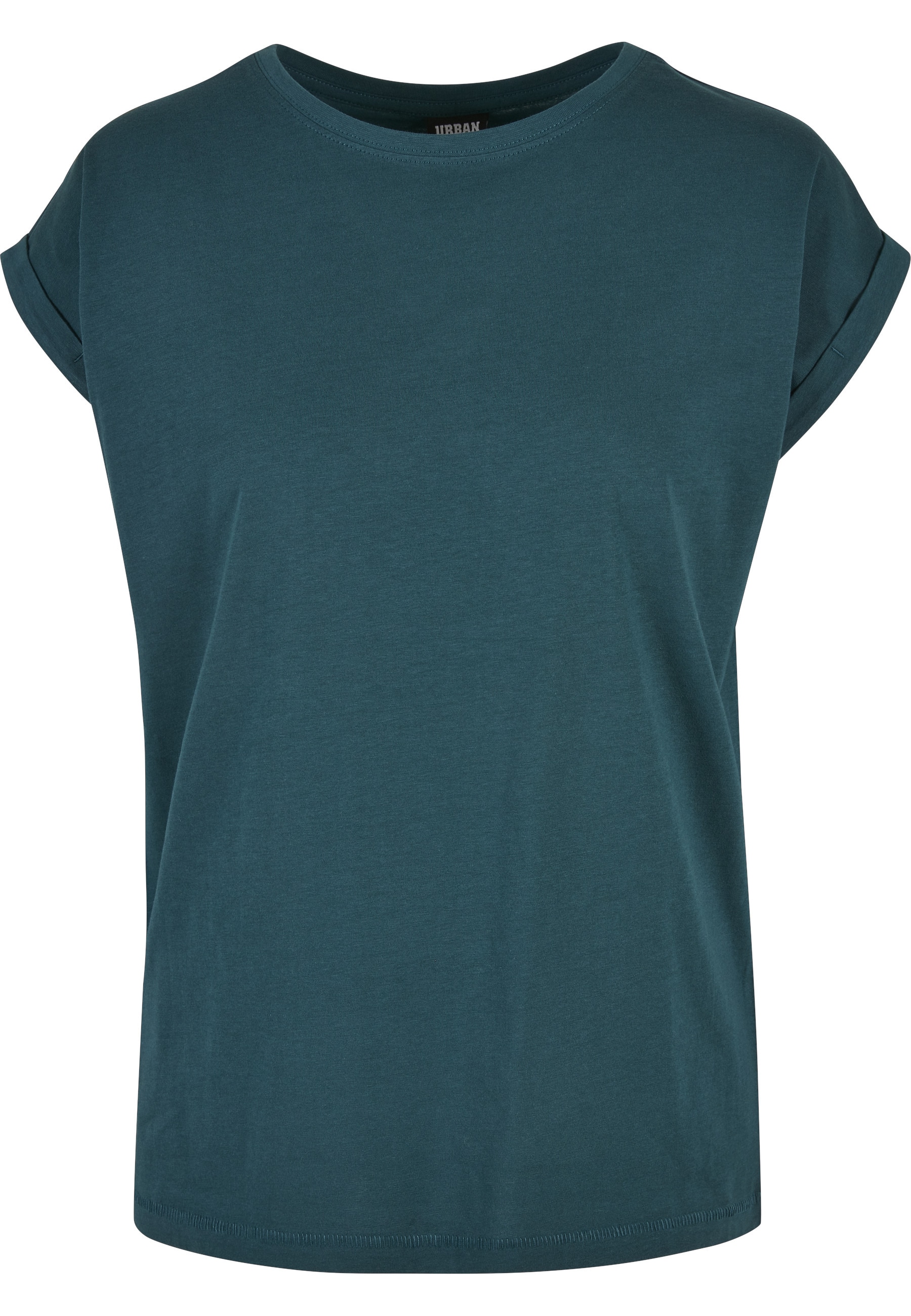 URBAN CLASSICS Kurzarmshirt "Urban Classics Damen Ladies Extended Shoulder Tee" 1