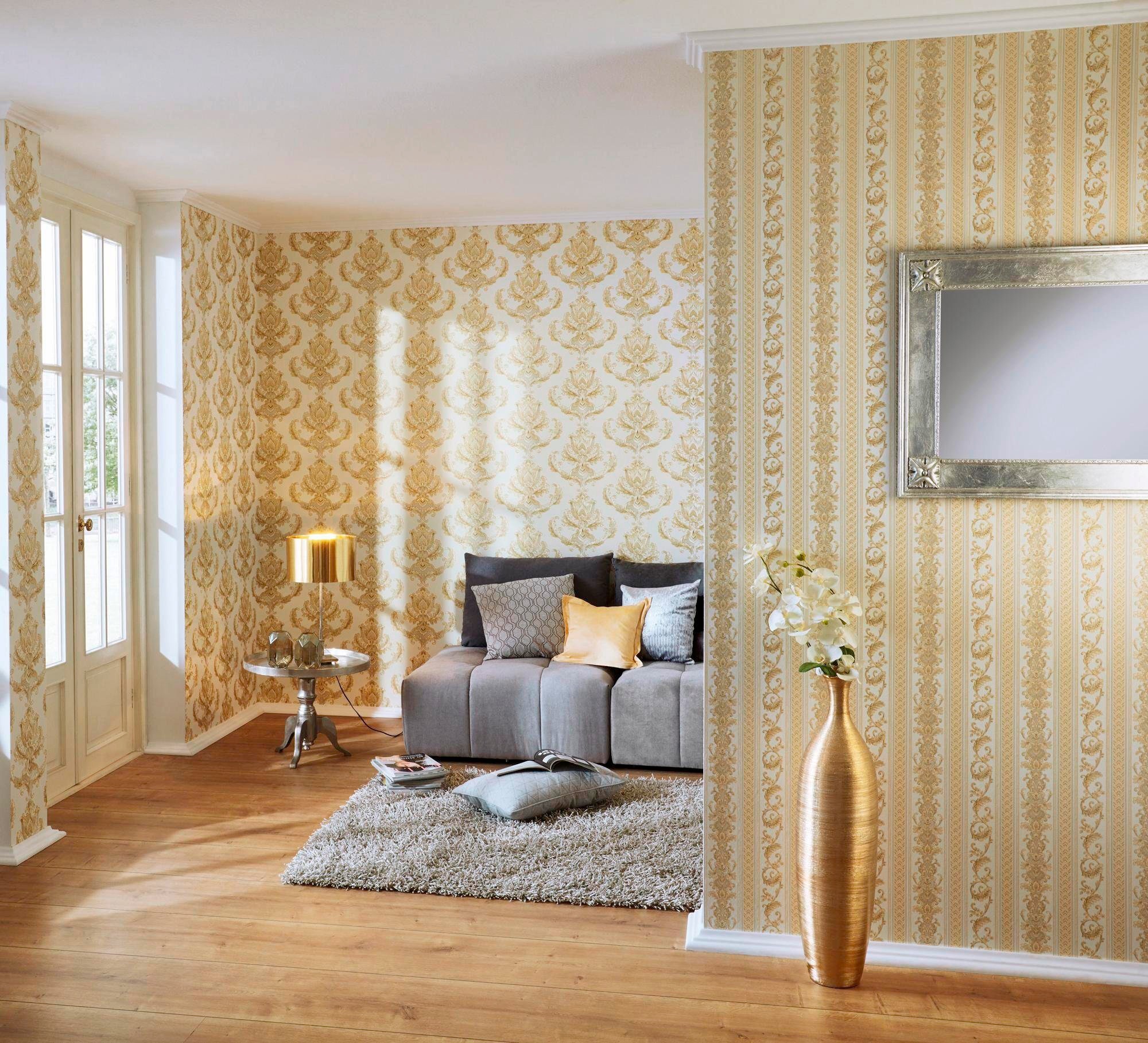 living walls Vliestapete »Concerto« Barock Orientalische Tapete Tapete Barock