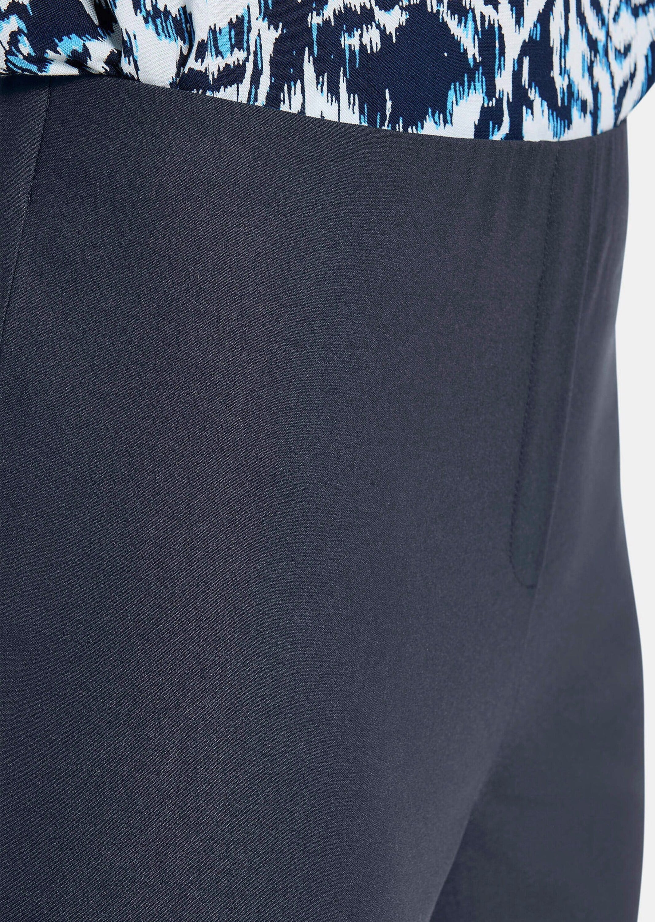 GOLDNER Stoffhose »Kurzgröße 7/8-Bengalinhose LOUISA mit Schlupfbund«